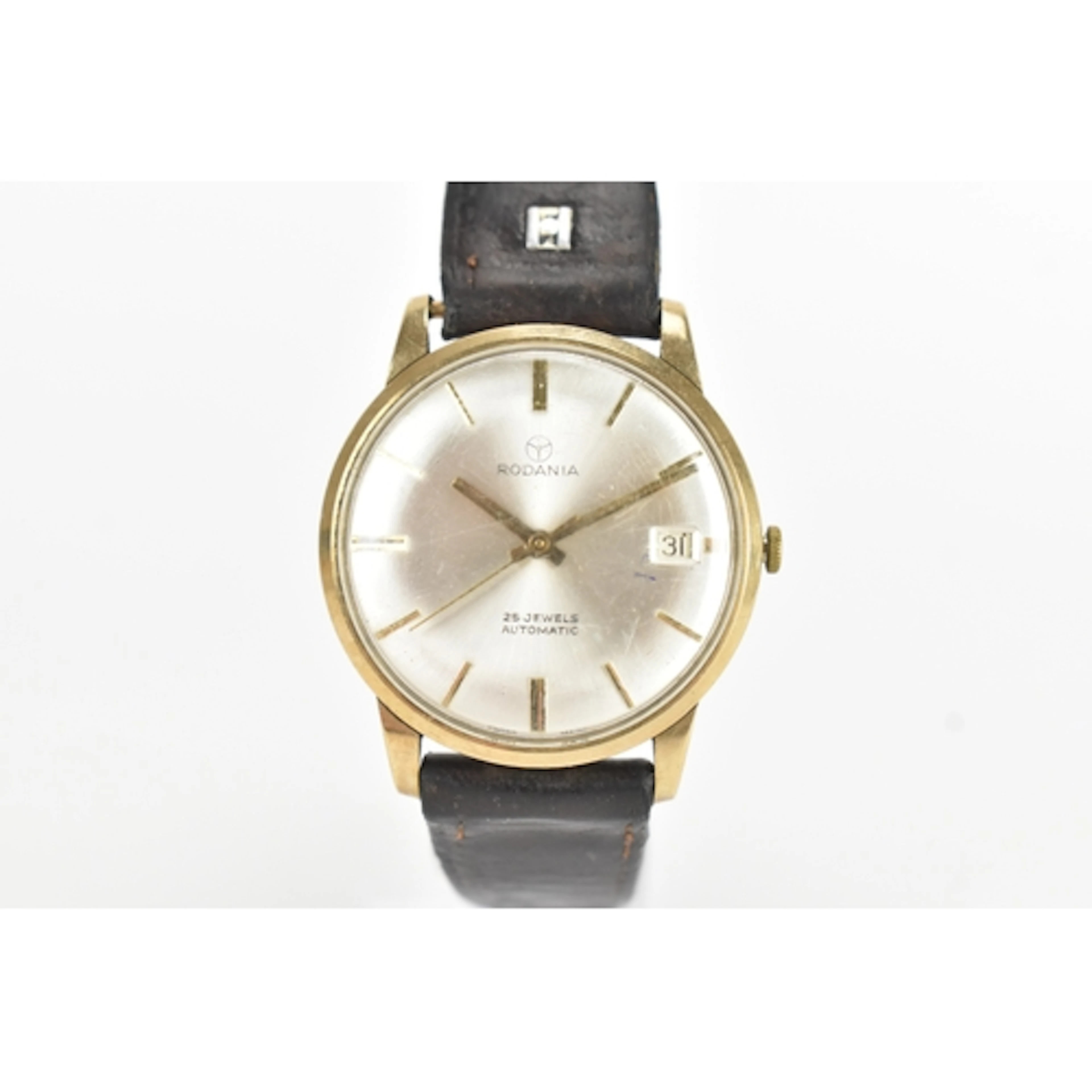 A Rodania, automatic, gents, 9ct gold wristwatch, circa 1970...