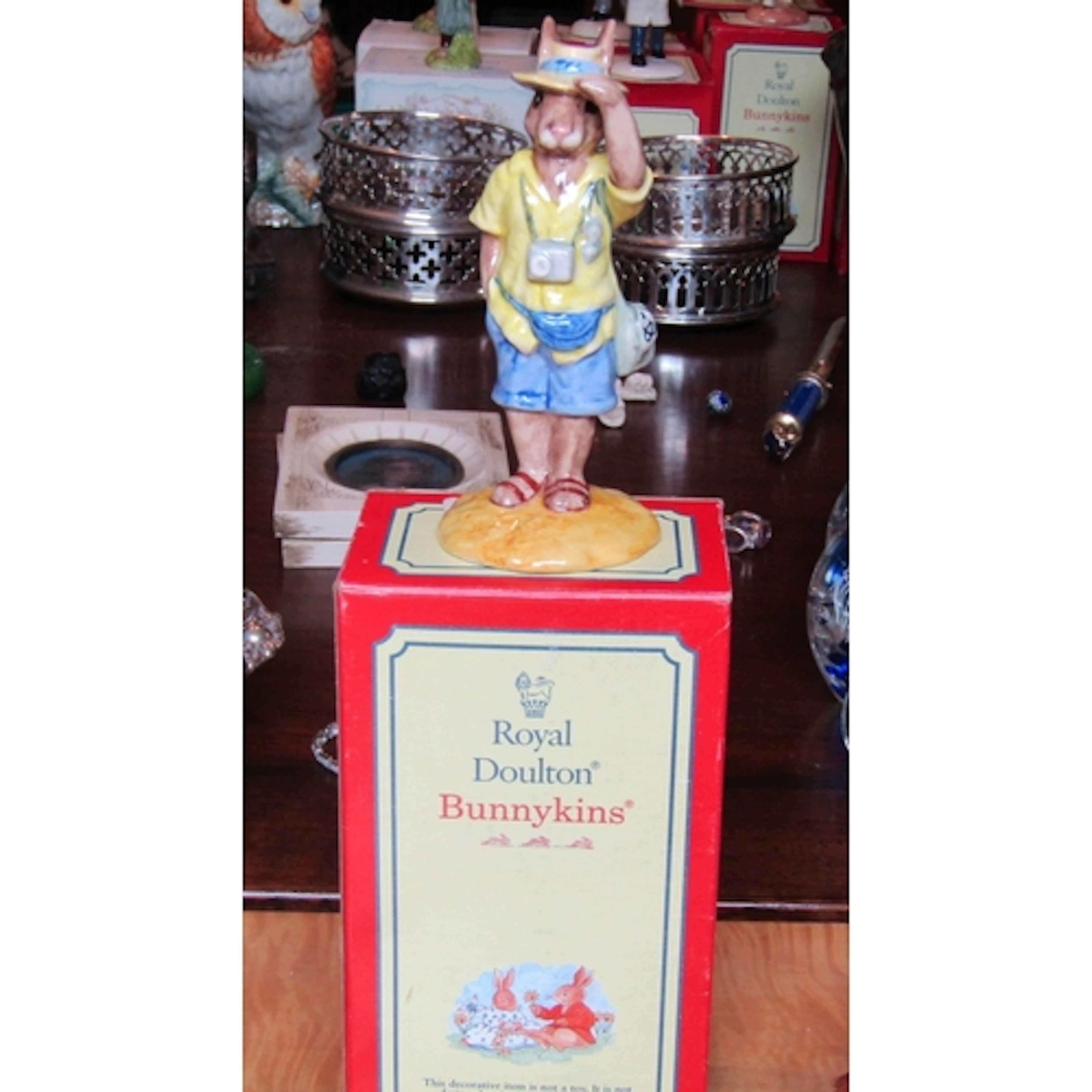 Royal Doulton Bunnykins Figure Fine Porcelain Stamped with M...