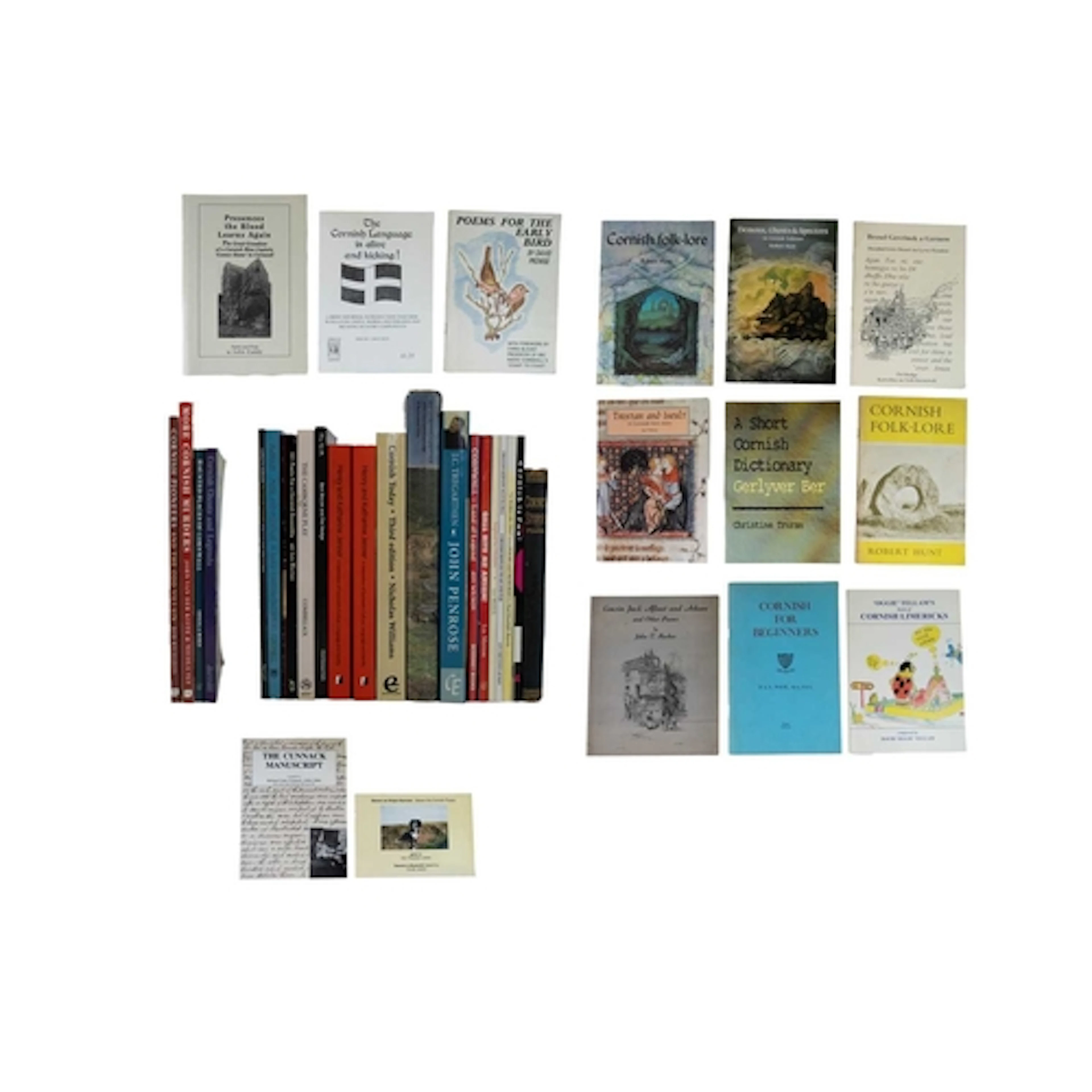 (Cornish language and folklore) Thirty-five works Includes M...