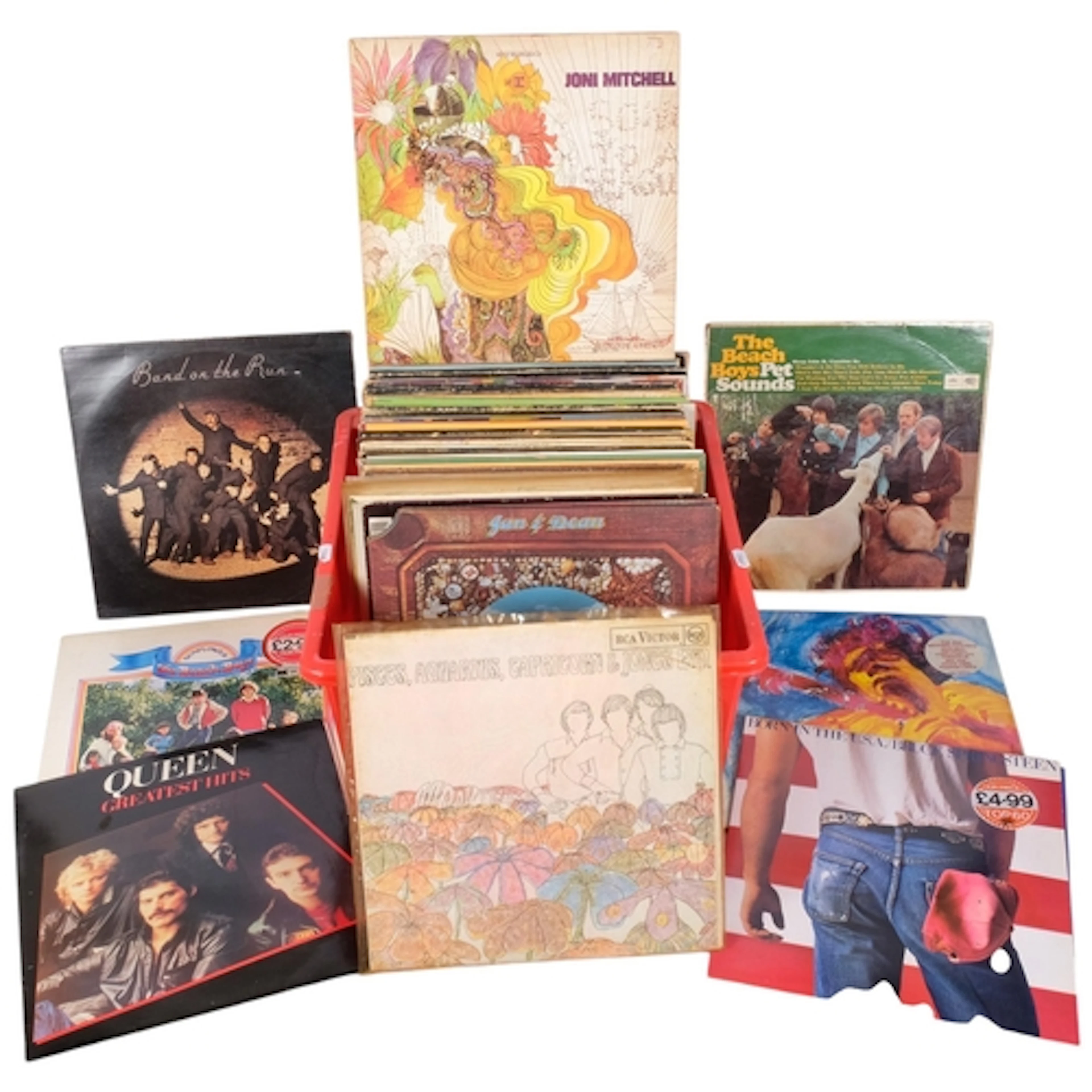 VINYL LPs. A quantity of collectable 1960s/70s albums, inclu...
