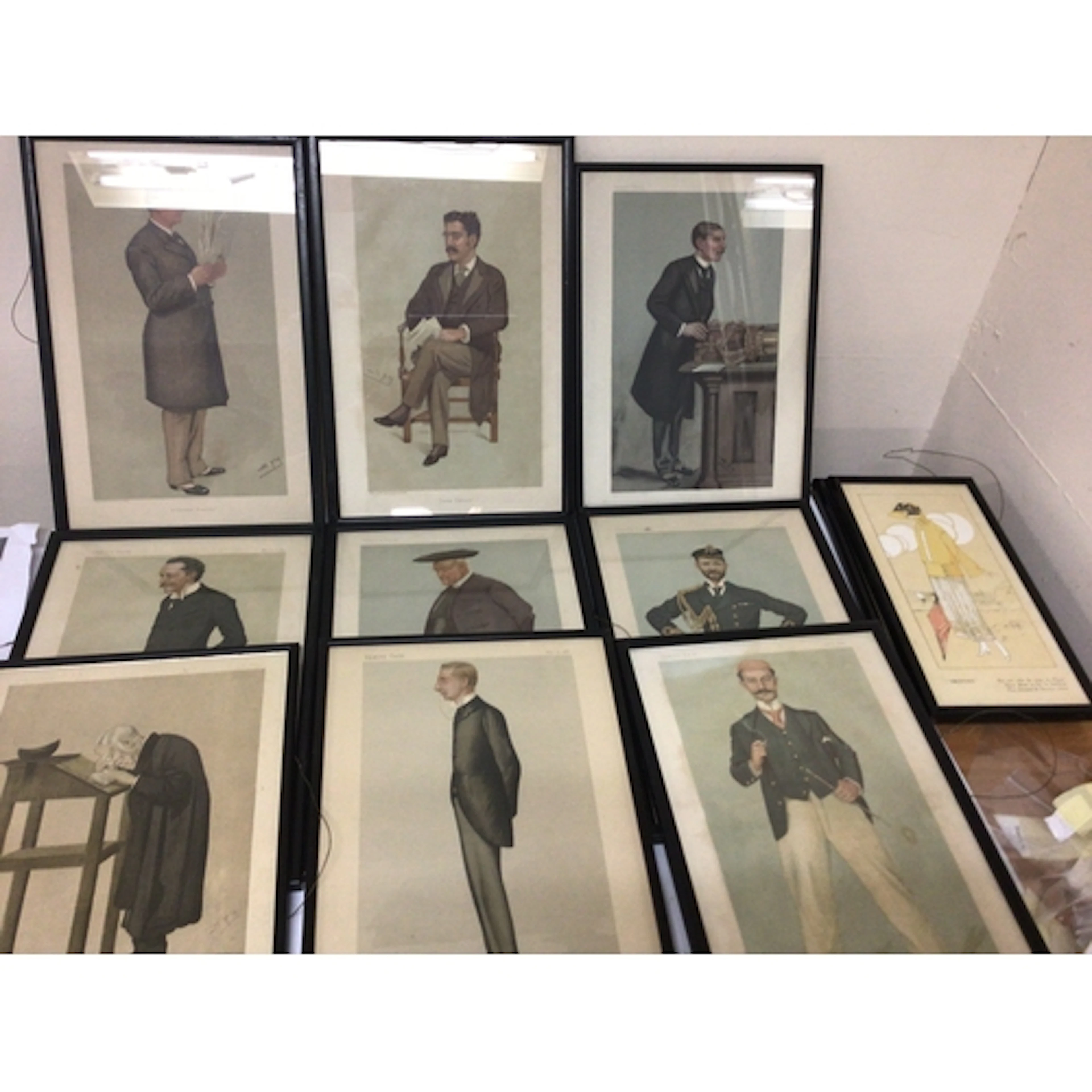 A collection of ten Vanity Fair Prints Spy of British ...