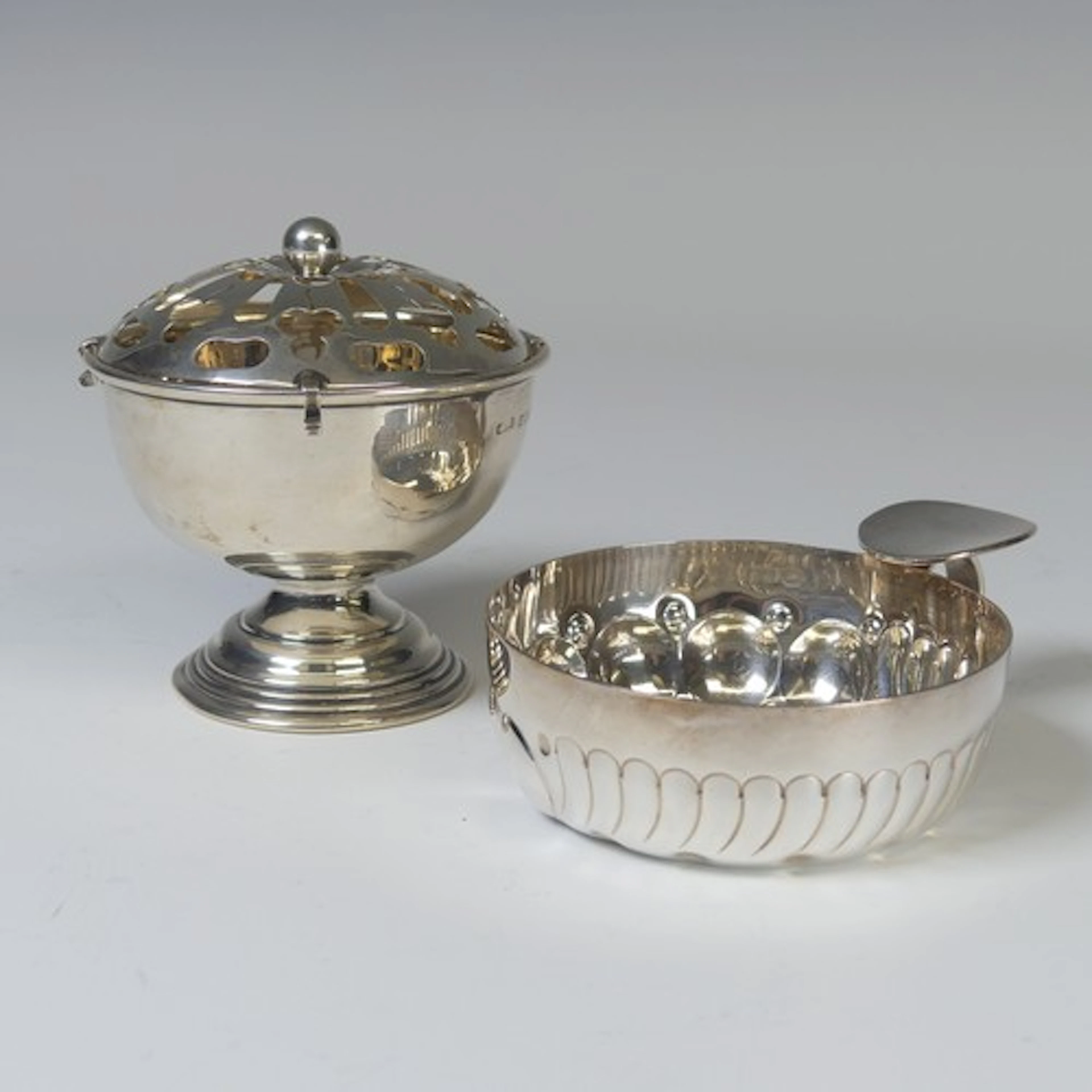 An Elizabeth II silver Tastevin, by W A Humphries Ltd.,...