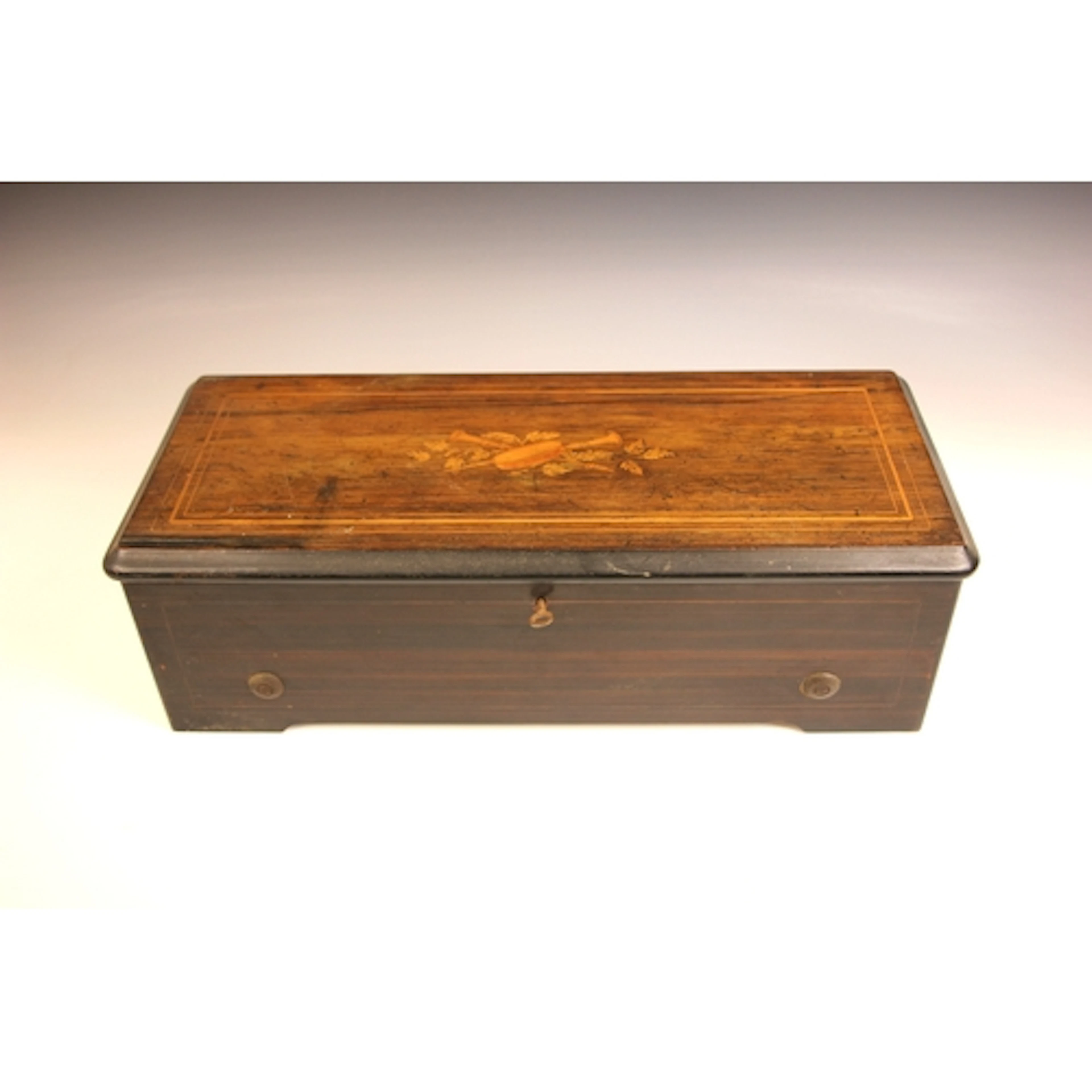 A Swiss music box by Paillard, Vaucher et Fils, late 19th ce...