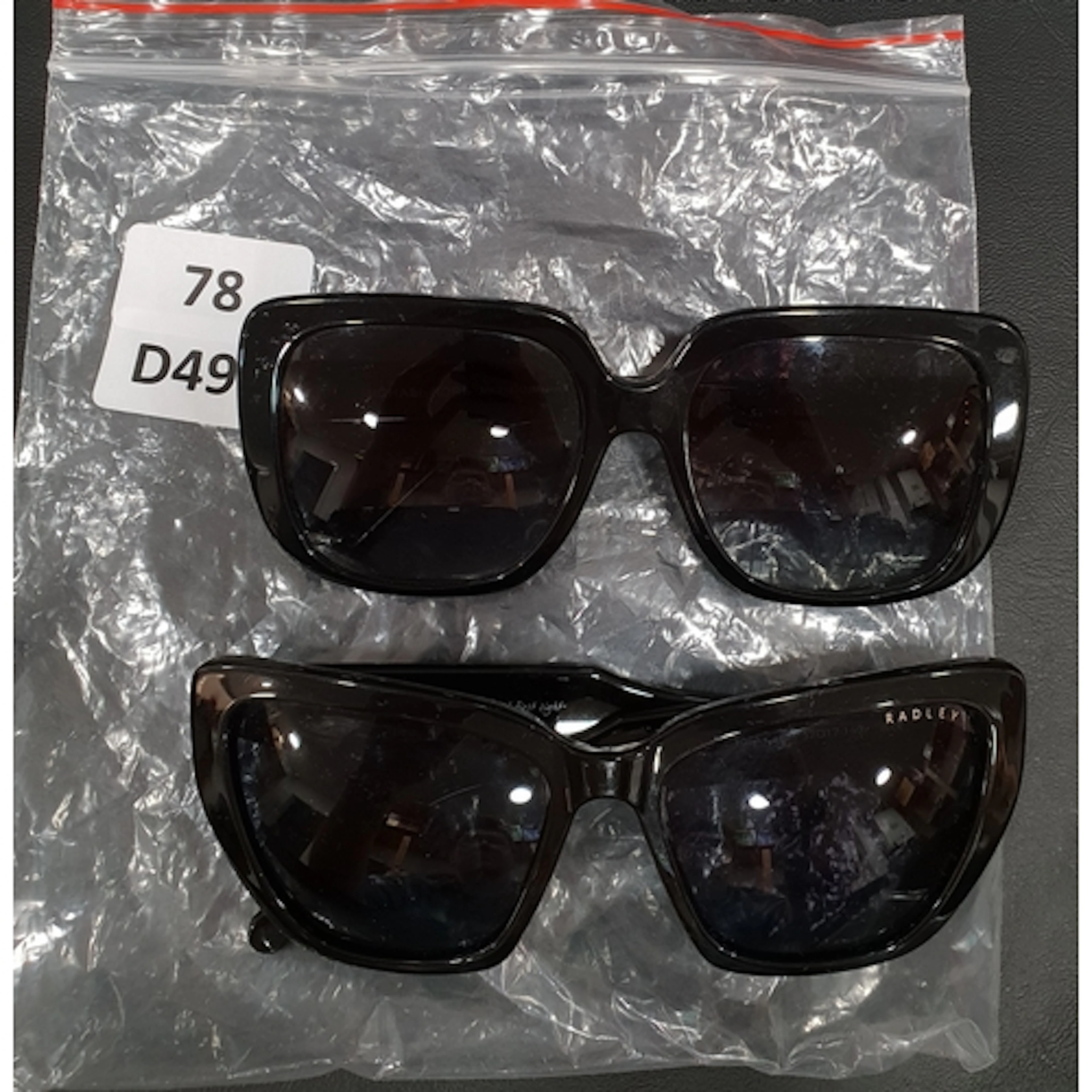 TWO PAIRS OF SUNGLASSES comprising Michael Kors model 30058G...