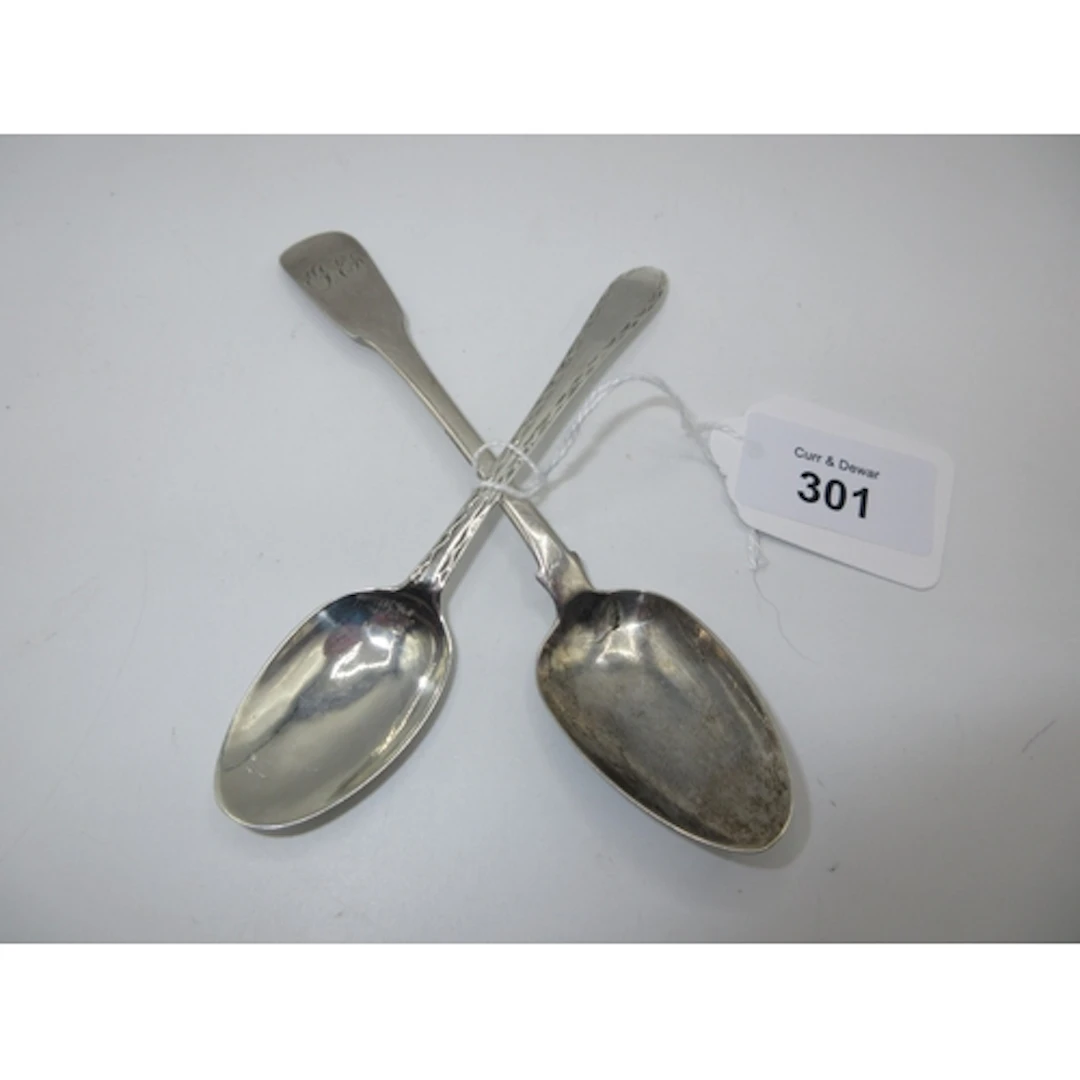 Scottish Provincial Silver Teaspoon by William Scott Dundee,...
