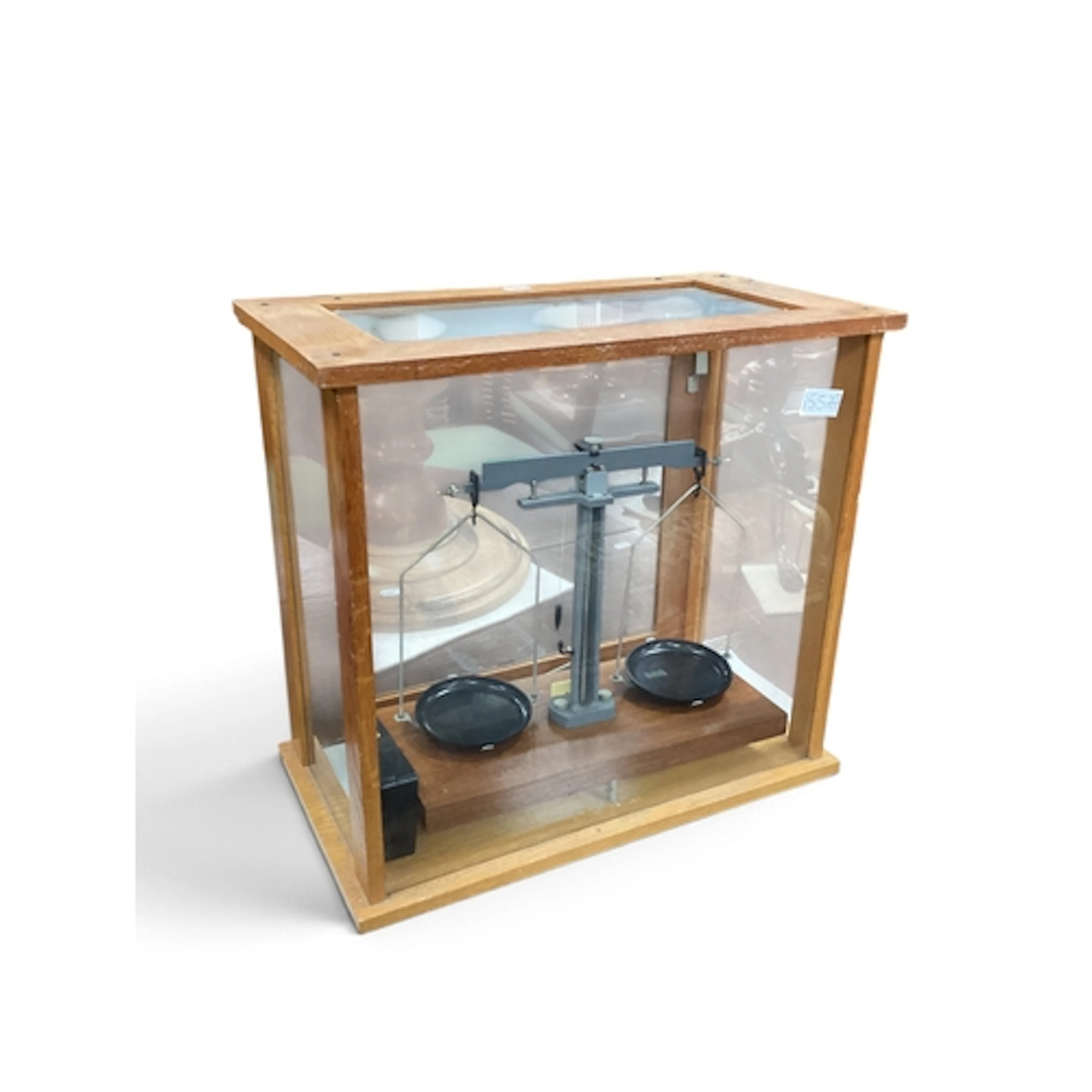 A mid-20th-century scientific precision balance scale by Phi...