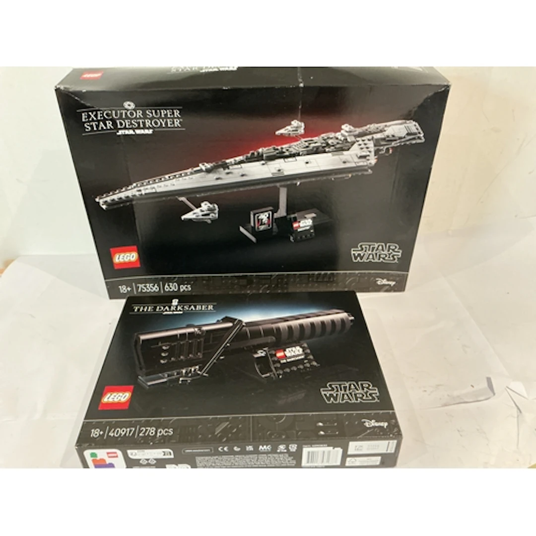 2 X Boxed Lego Star Wars Sets, Executor Super Star Destroyer...