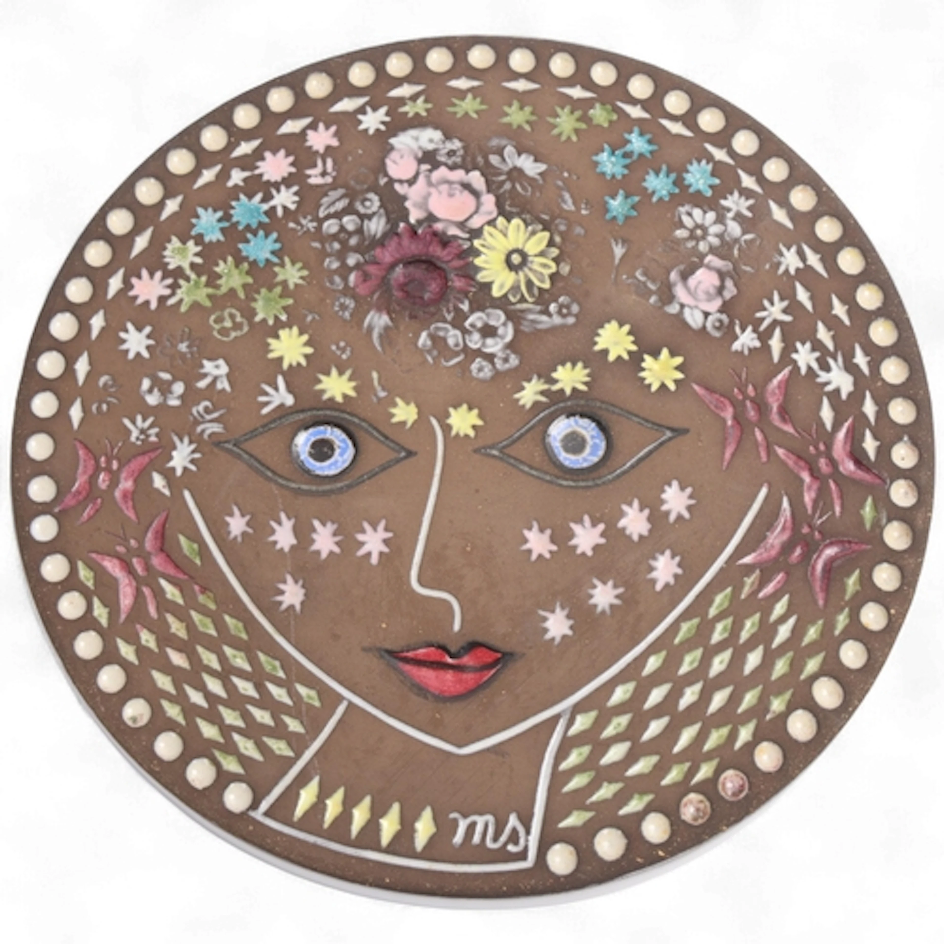 Mari Simmulson for Upsala-Ekeby, Sweden, a circular “Beata” ...