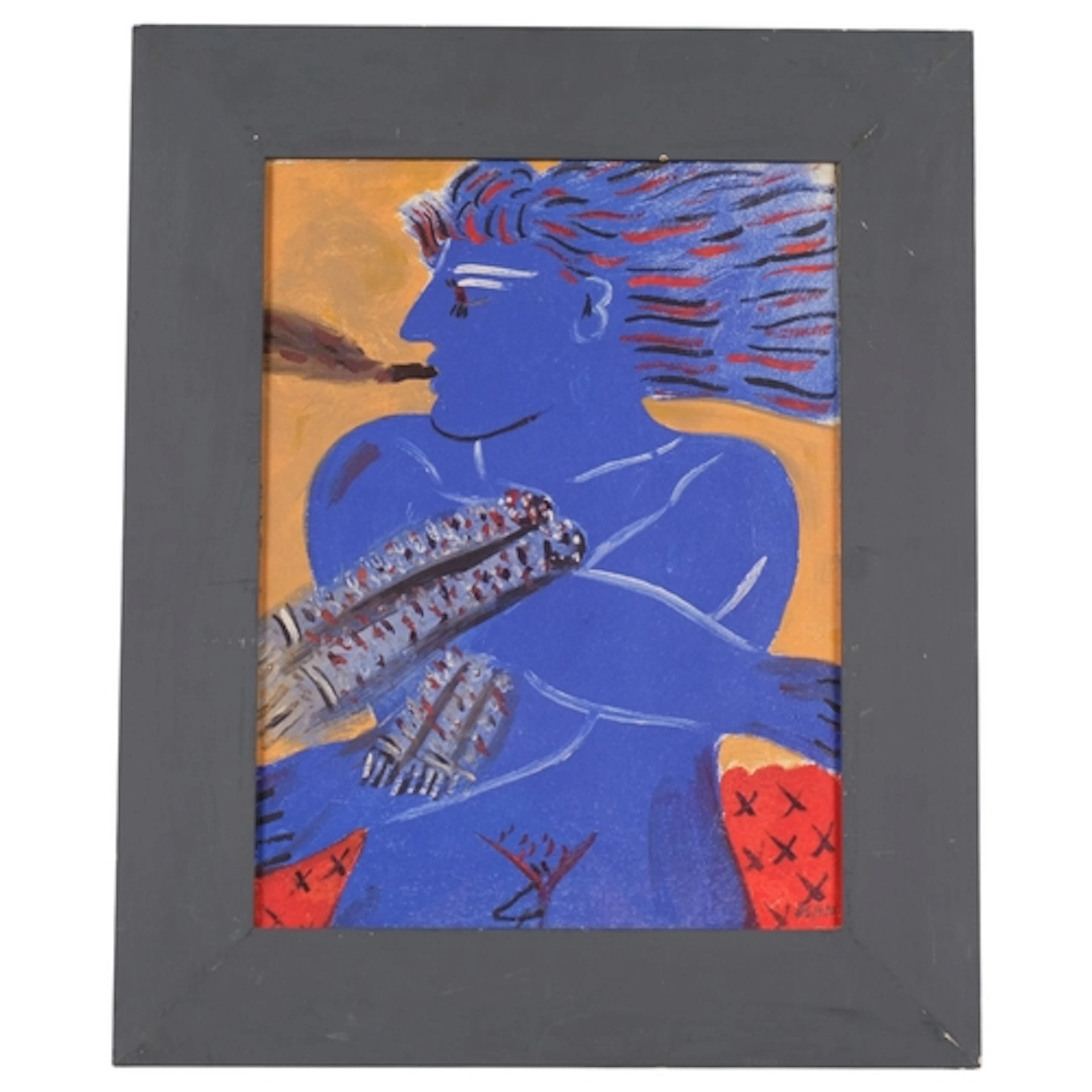 Alekos Fassianos (1935 - 2022), The Smoker, limited edition ...