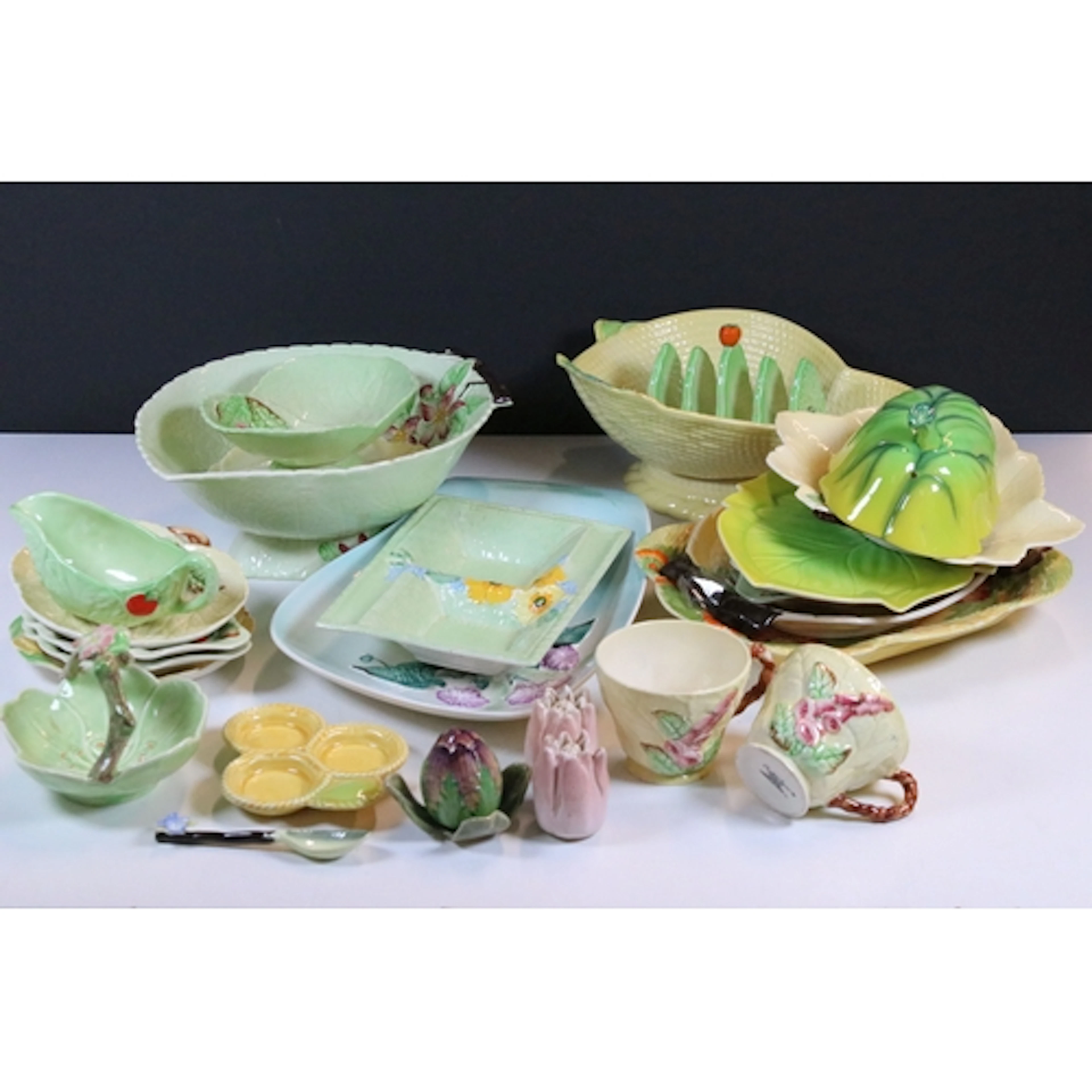 Collection of Carltonware, to comprise toast rack, butter di...