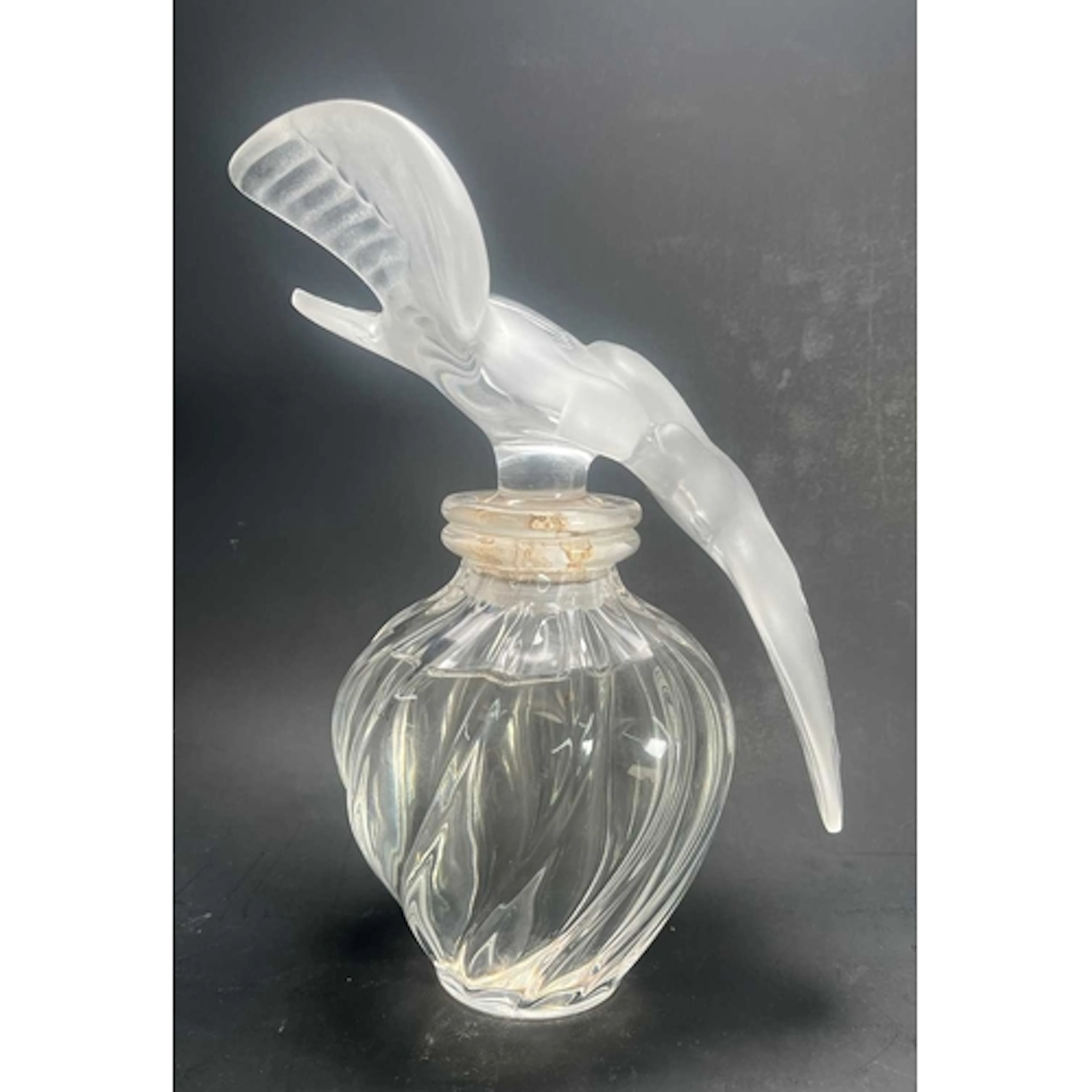 Lalique - Nina Ricci - a large 20th century French crystal s...