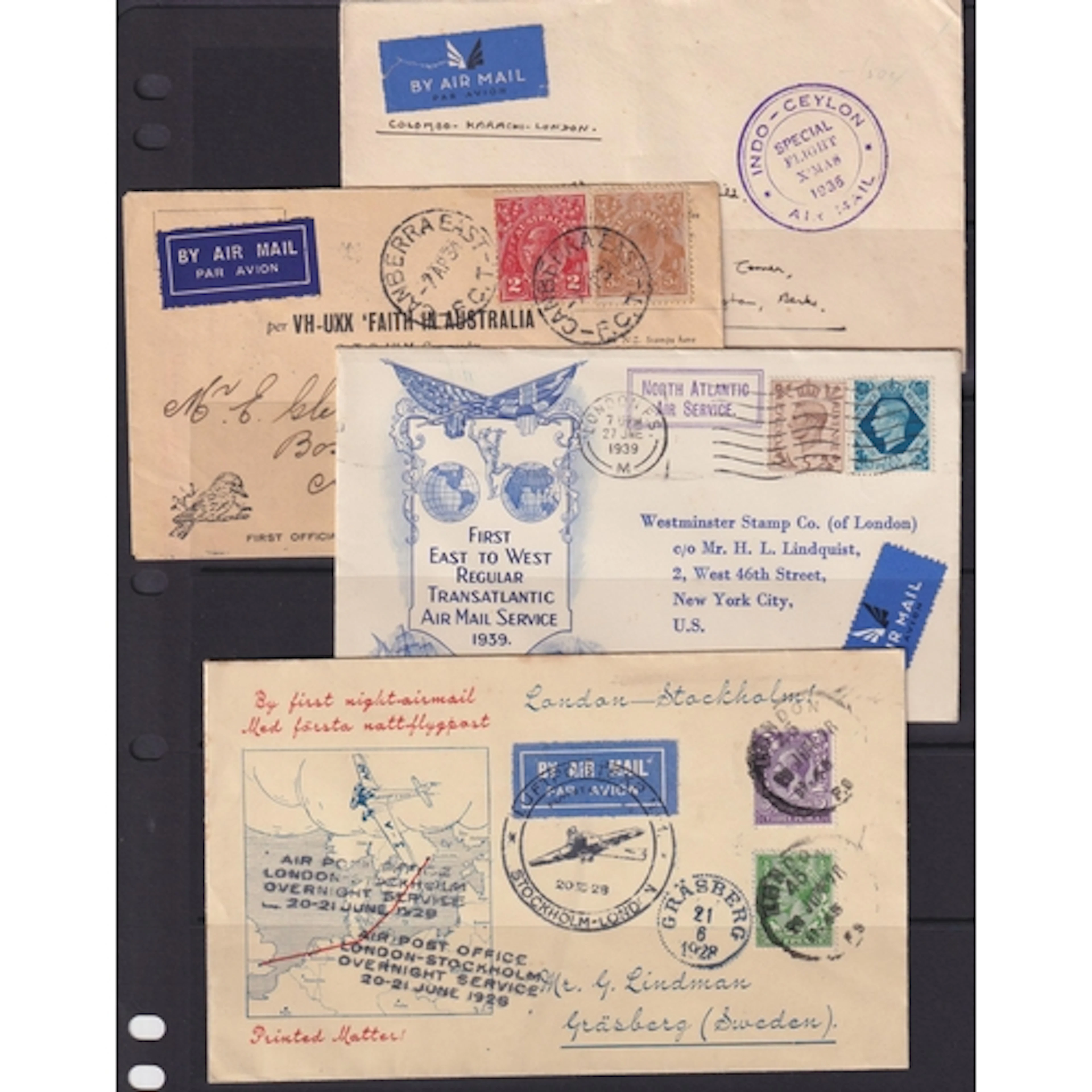 Collection of around 150 First Flight covers from GB and the...
