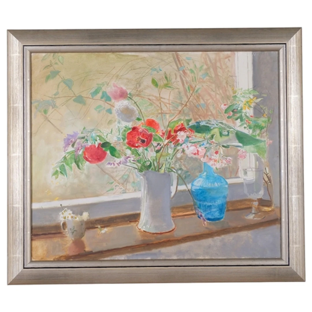 John Stanton Ward (1917 - 2007), Poppies And Blossom, oil on...