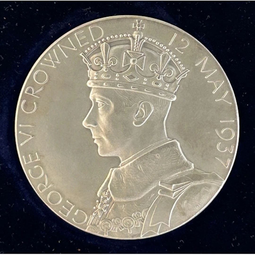 The Official Royal Mint George VI, Coronation, 1937 Silver m...