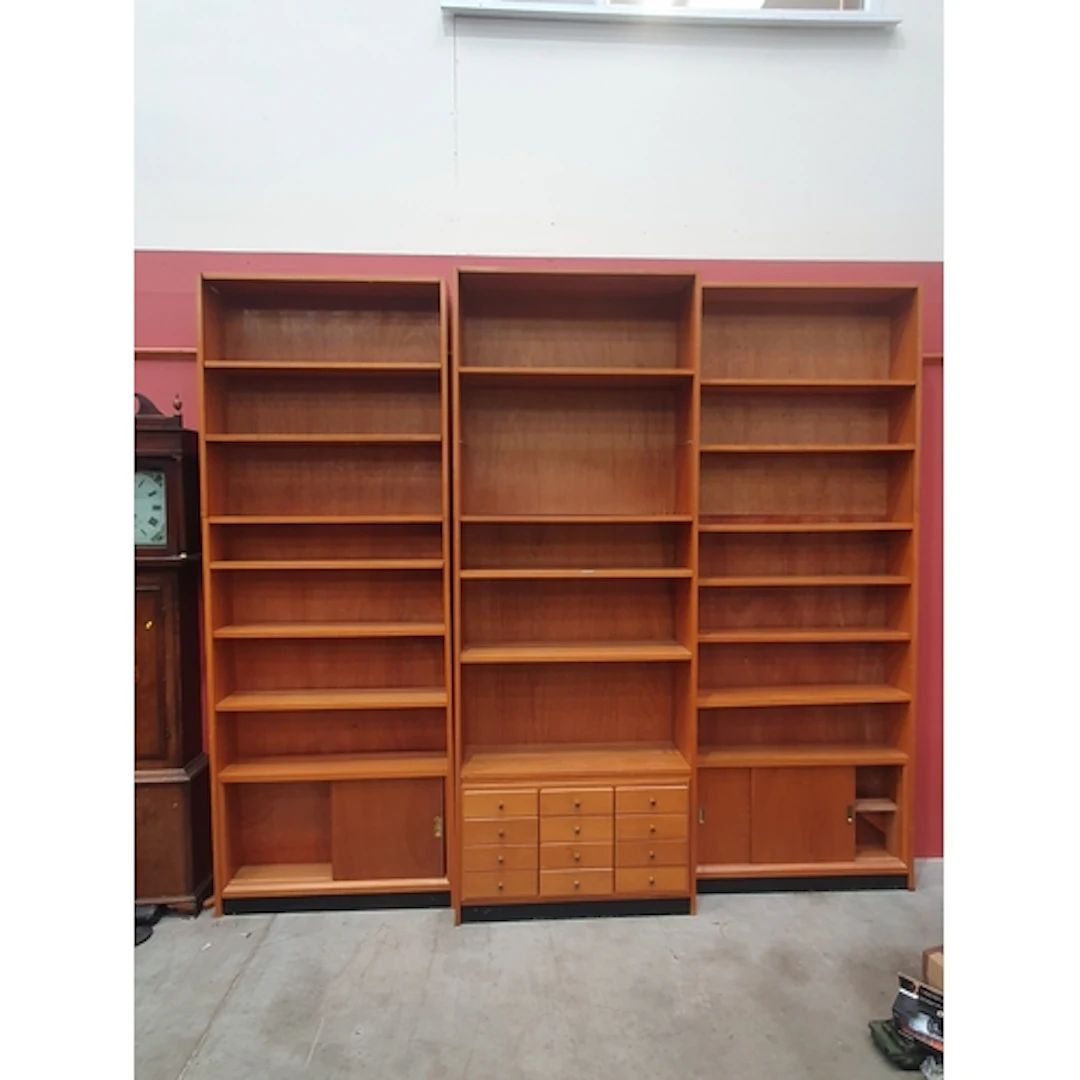 Three Remploy Bookcases with adjustable shelves (SR1)