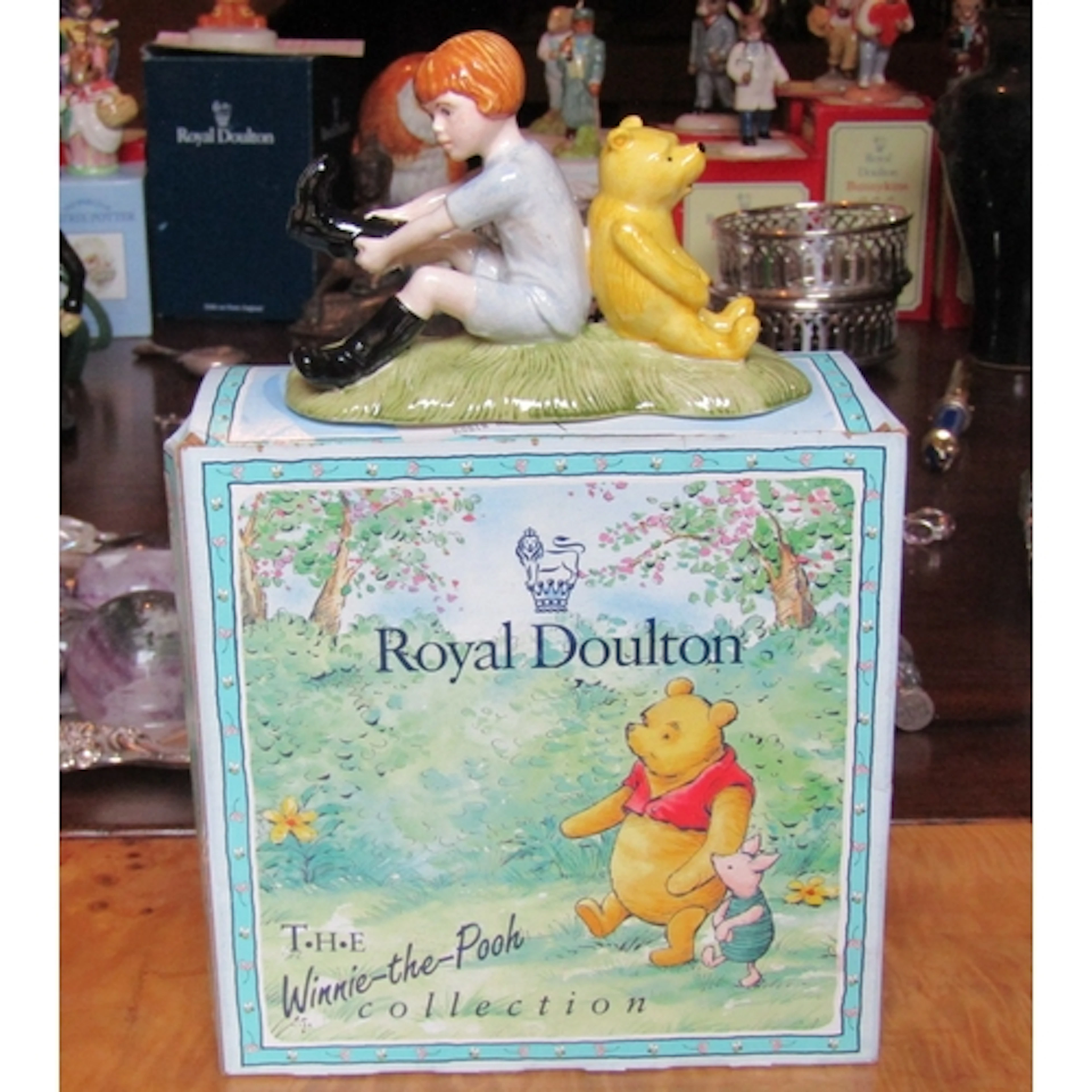 Royal Doulton Winnie the Poo Collection Christopher Robbin a...