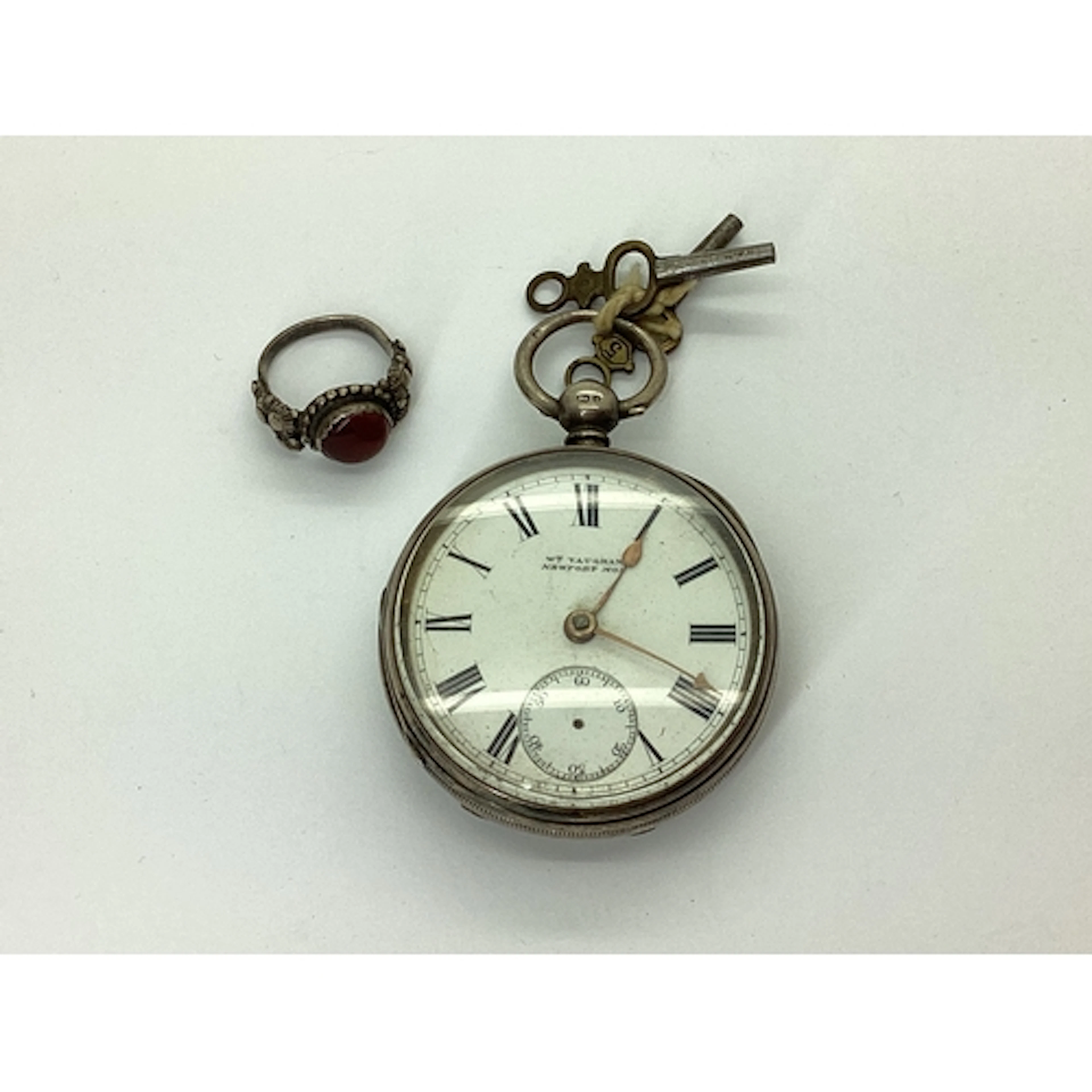 Wm Vaughan; A Victorian Hallmarked Silver Cased Openface Poc...