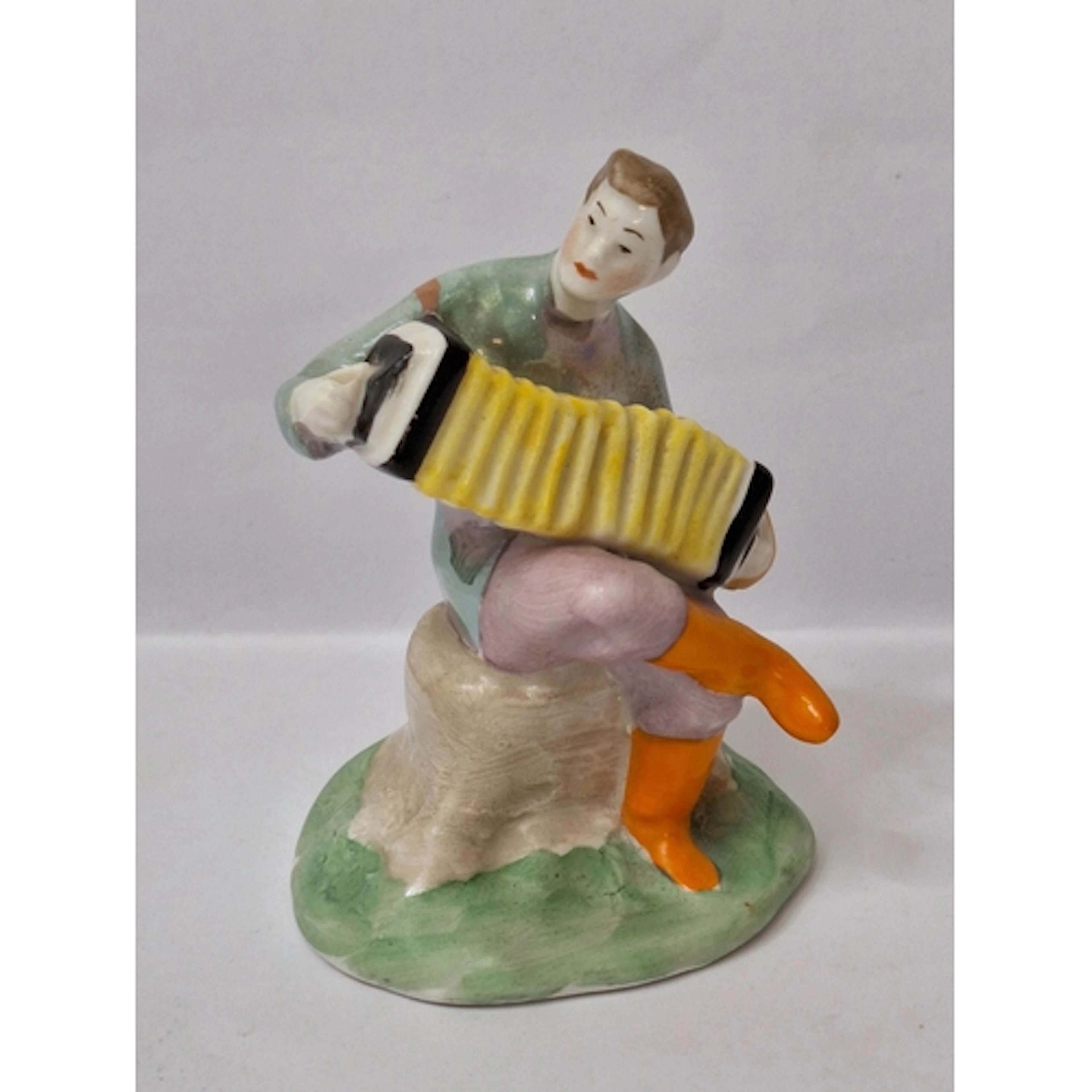 Vintage Augusta Davydovna Russian Porcelain Figurine seated ...