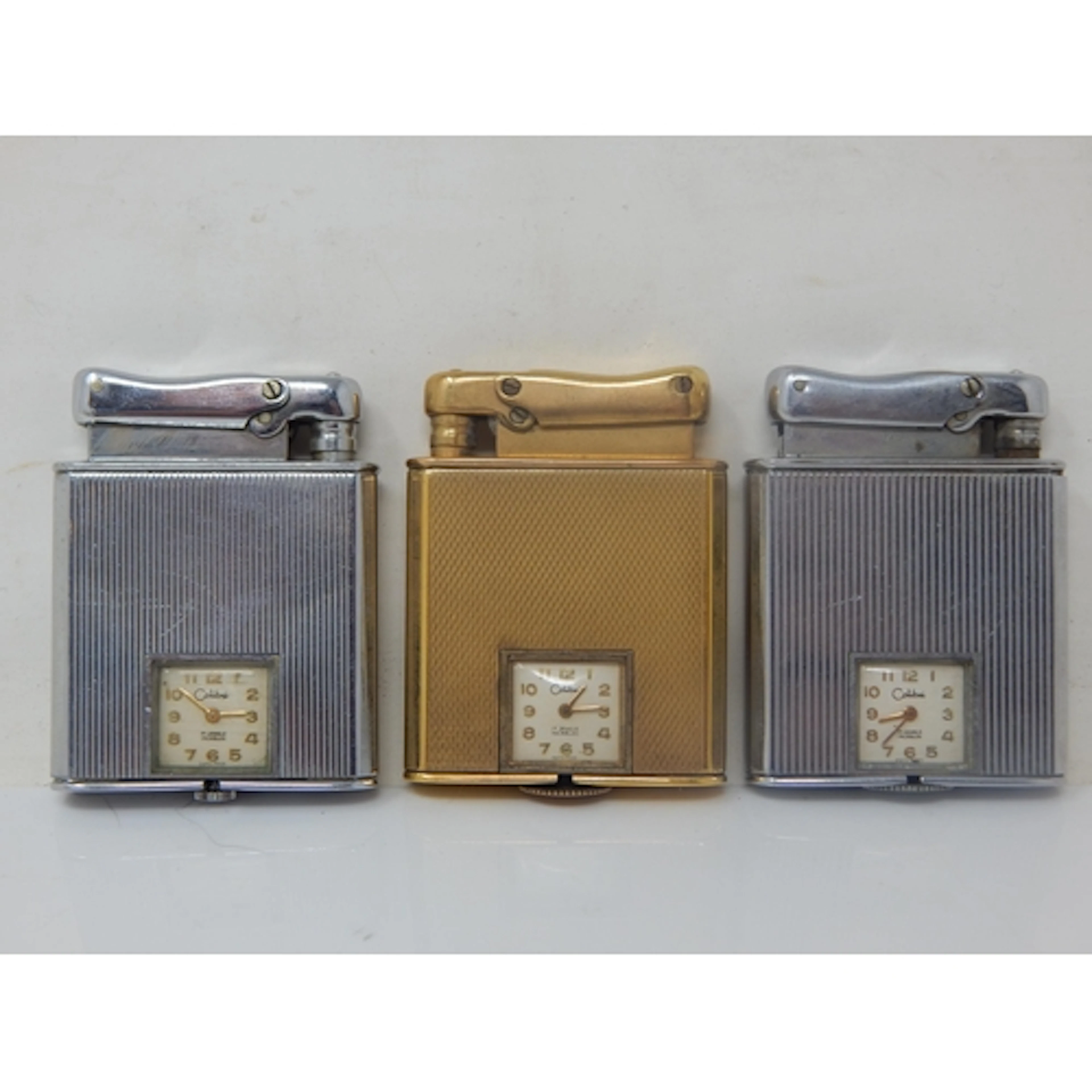 Vintage Colibri Watch/Lighters with Swiss Movements (3)