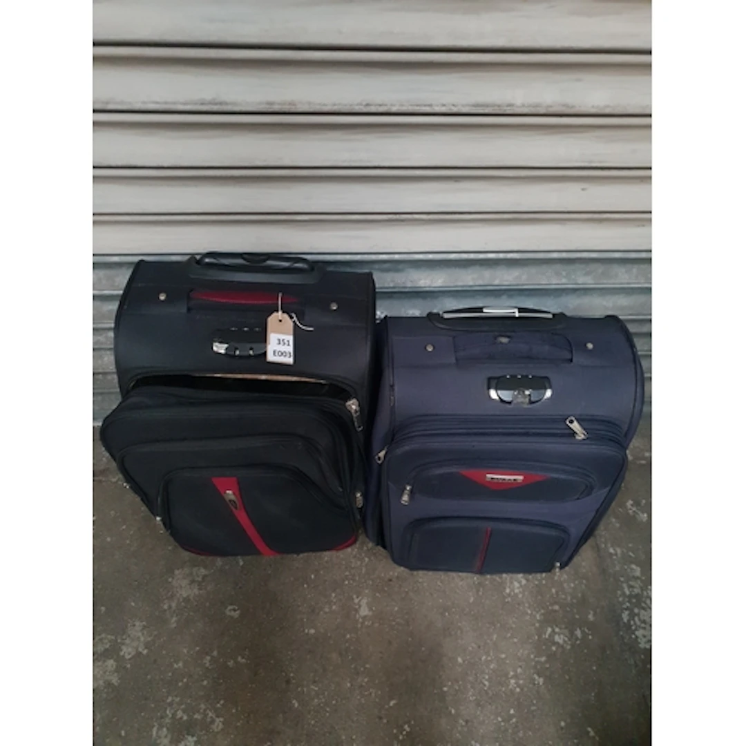 TWO SUITCASES comprising Journey and Burak Note: cases and b...