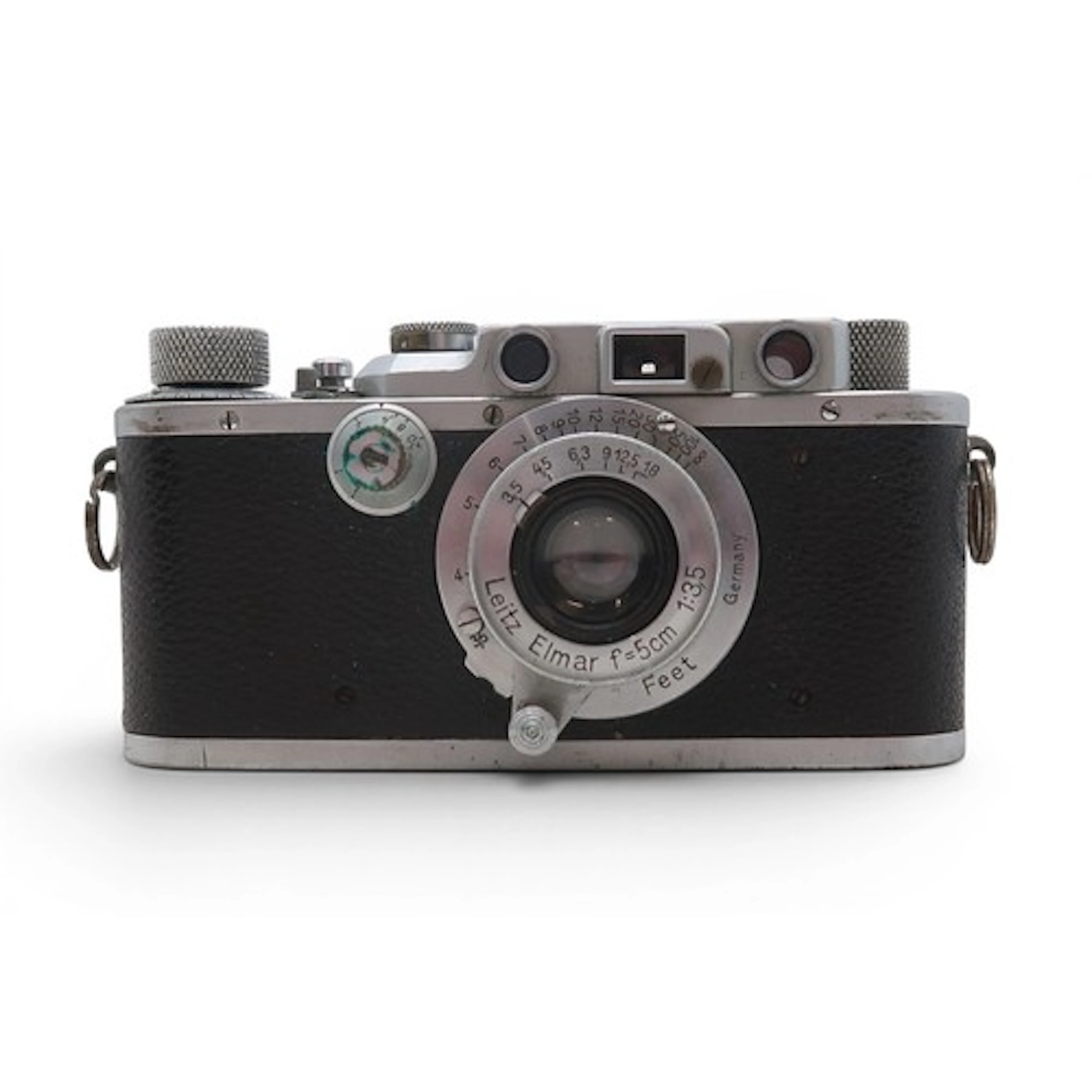 A LEICA IIIa RANGEFINDER CAMERA Circa-1939, no. 343224, fitt...