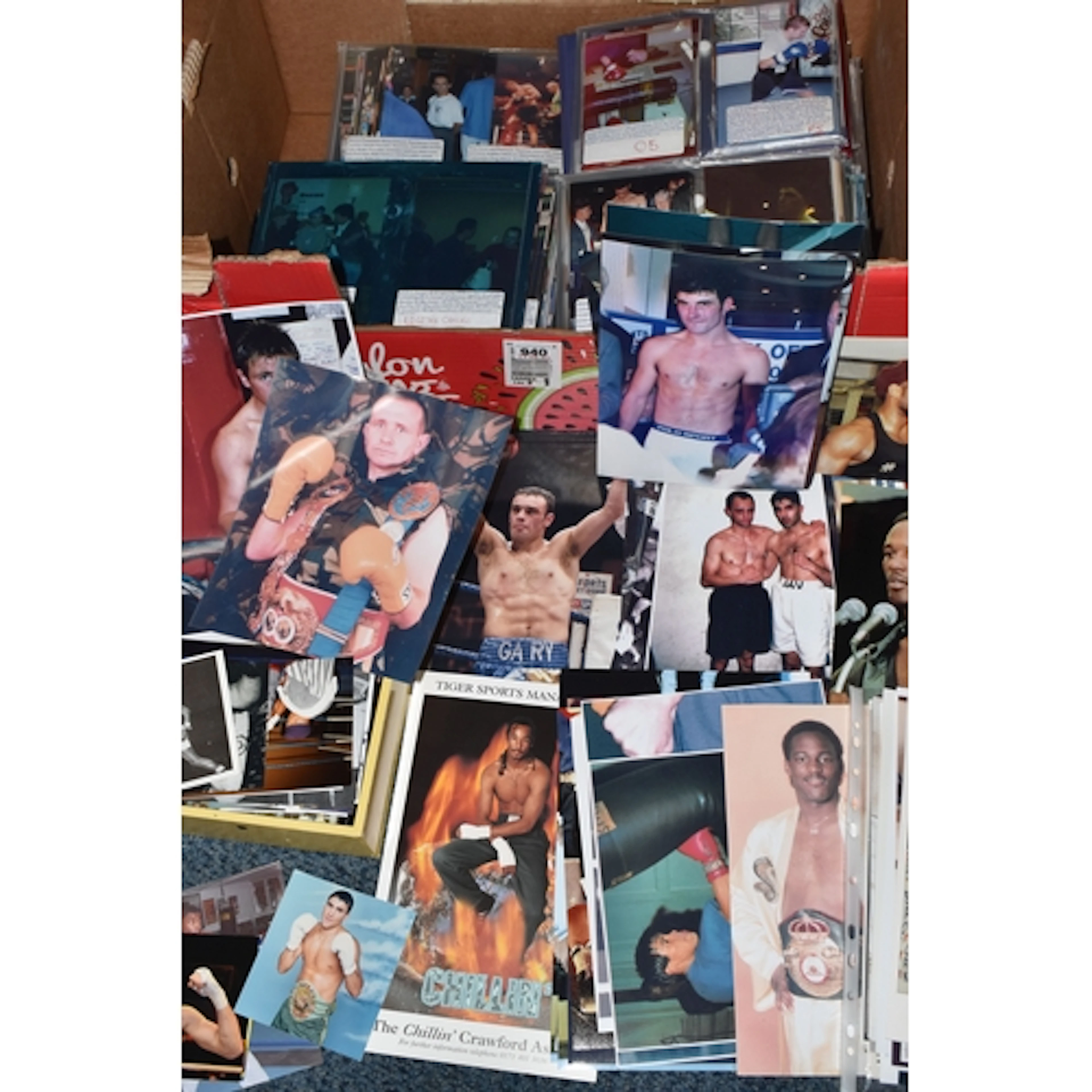 BOXING PHOTOGRAPHS, One Box containing 4000-5000 Photographs...