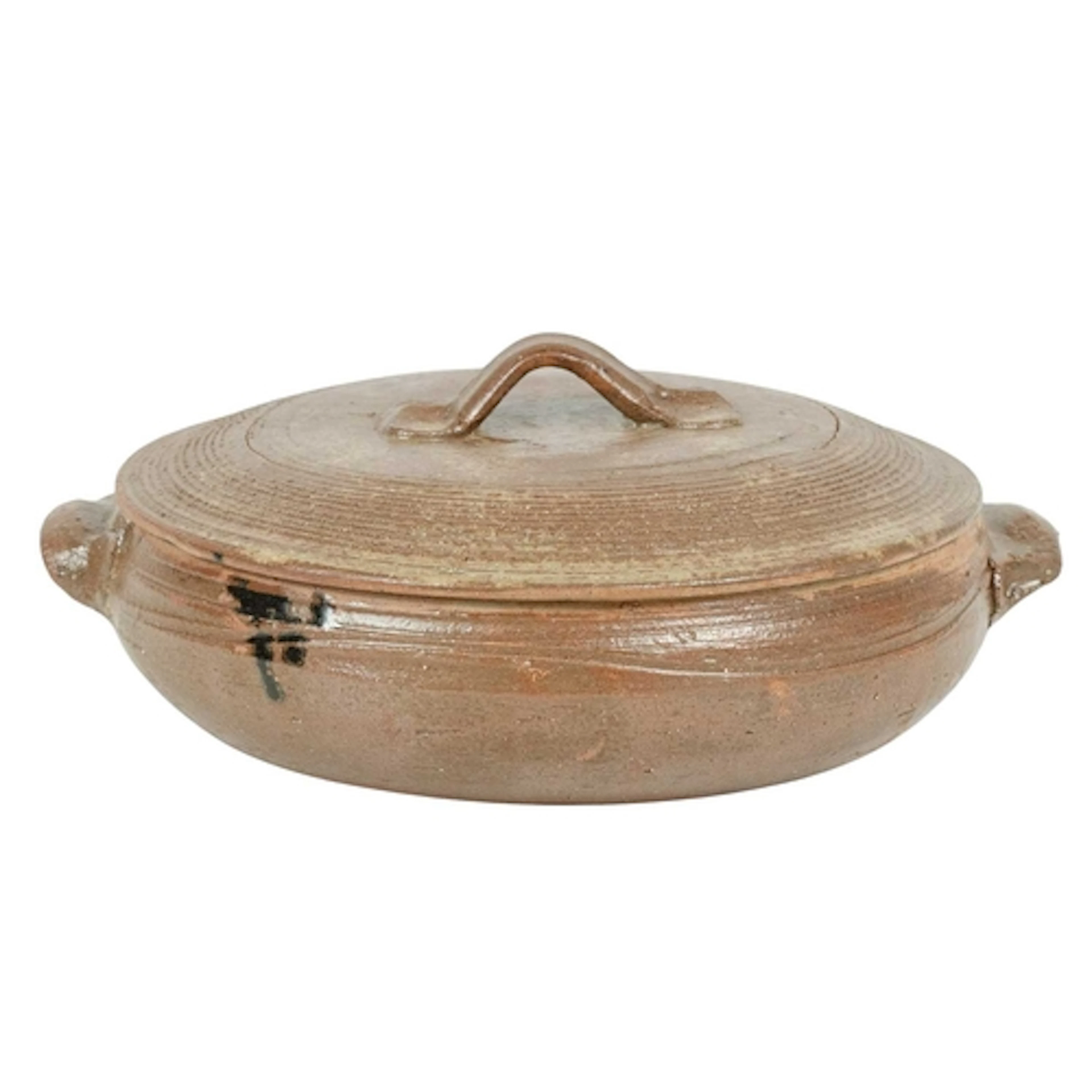 § Trevor CORSER (1938-2015) Lidded Dish Stoneware, impressed...