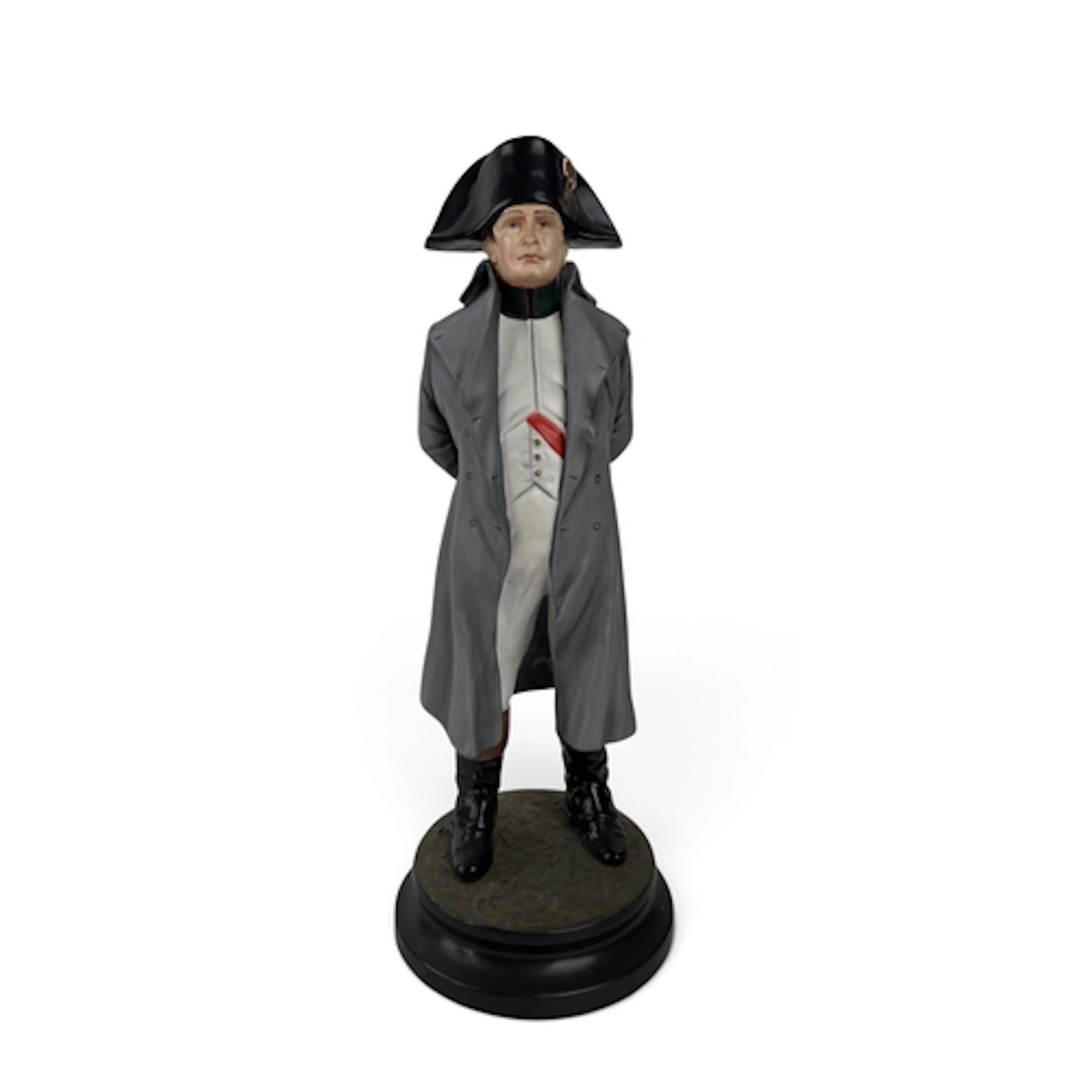 A MICHAEL SUTTY PORCELAIN FIGURE - NAPOLEON BONAPARTE 1815 L...