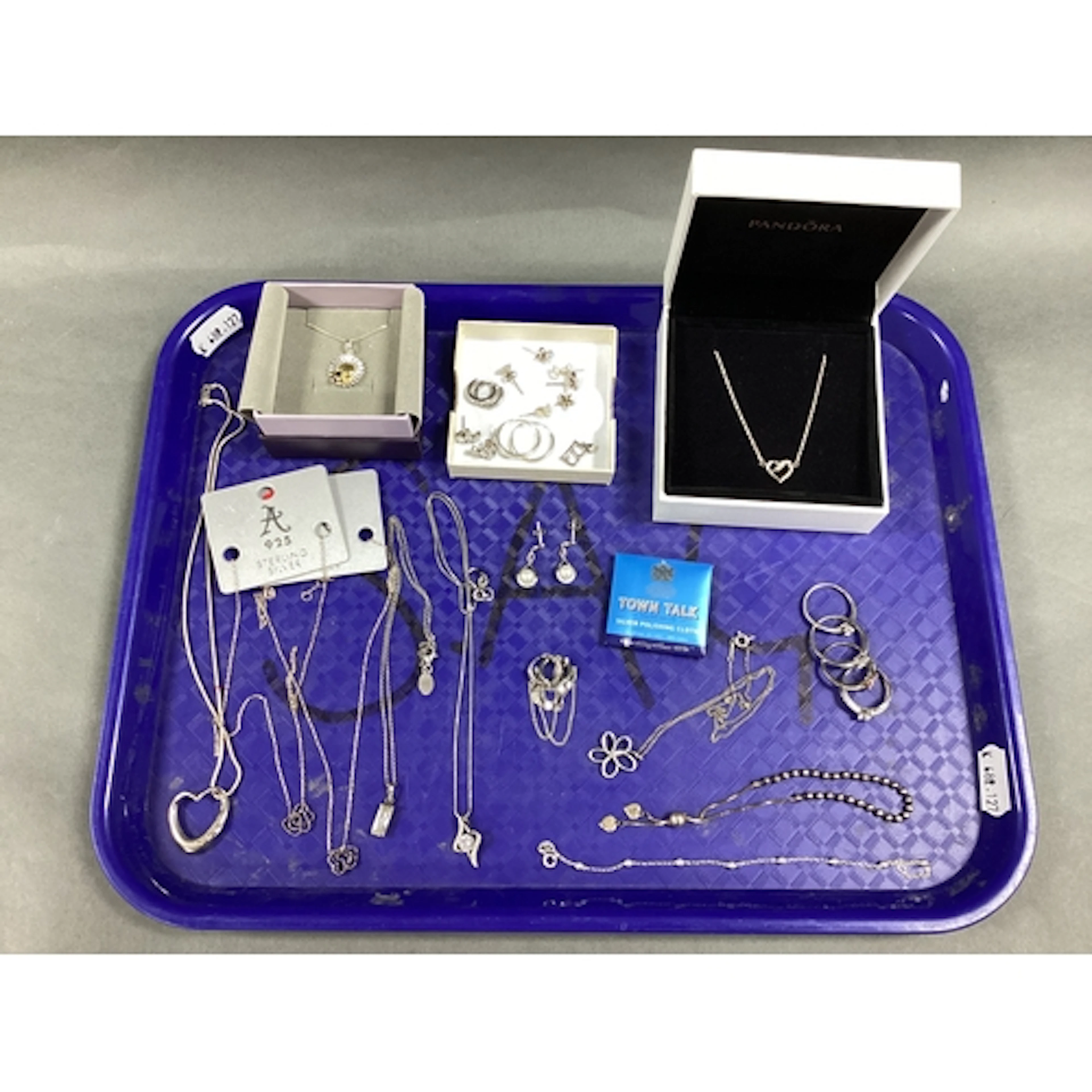 A Collection of "925" and Other Jewellery, including a Pando...