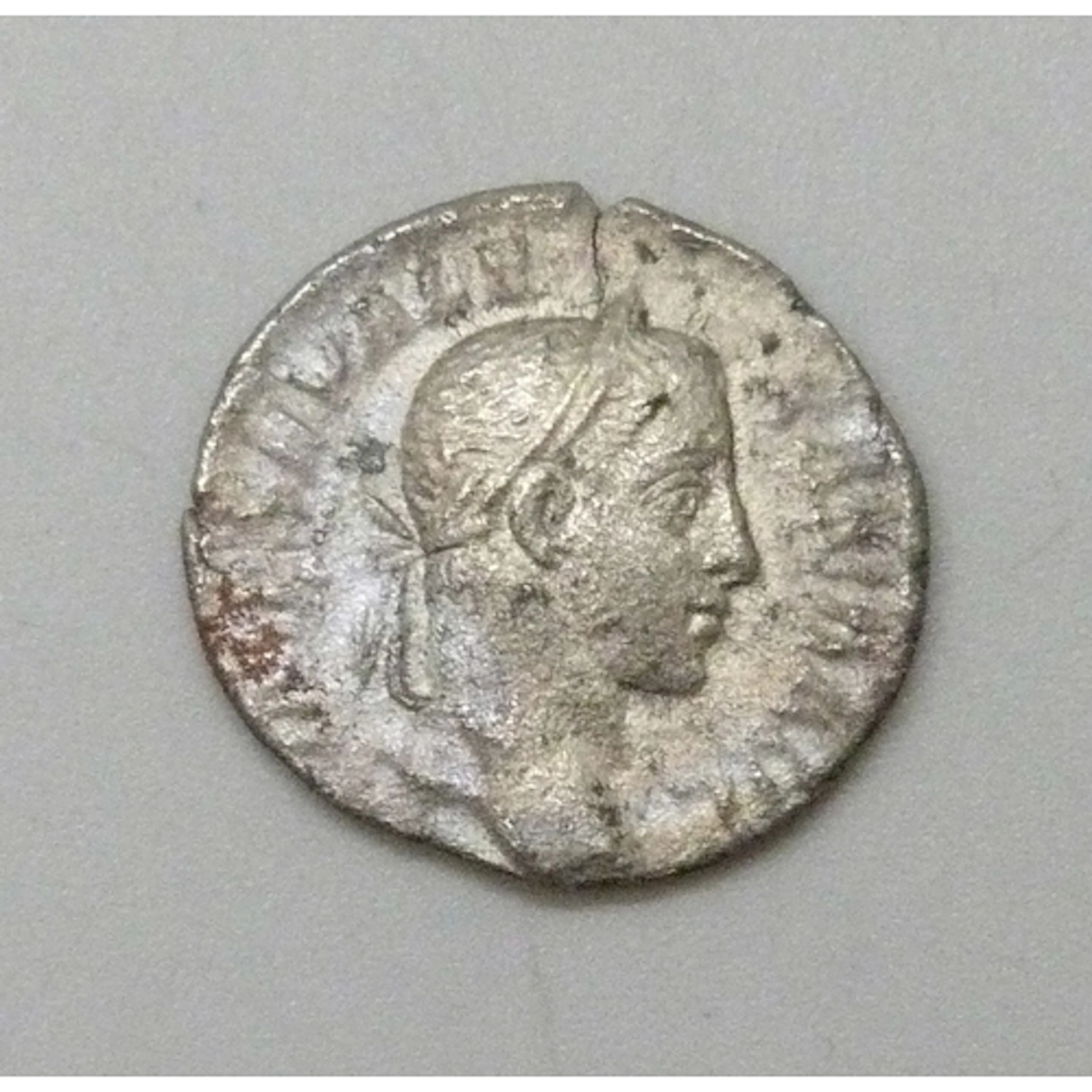 Coins - an Ancient Roman silver Denarius of Severus Alexande...