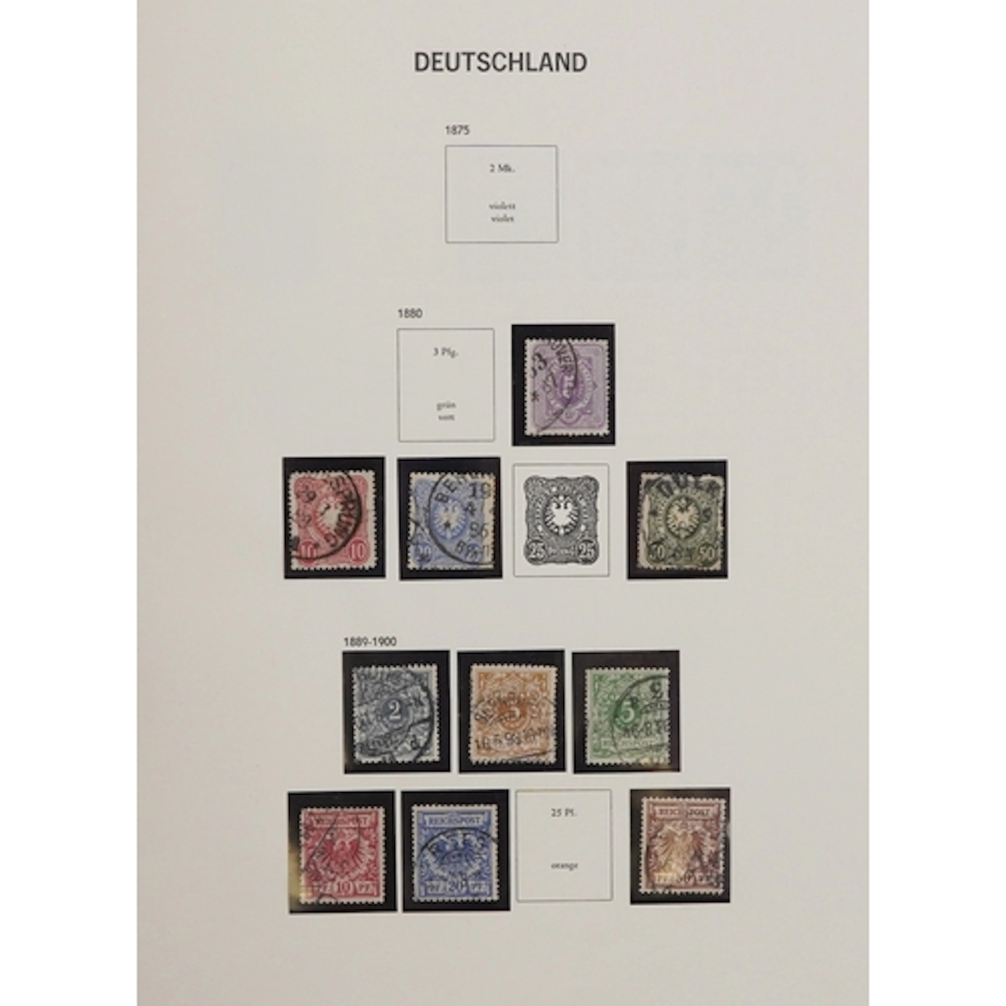 Good quality 19th century and later German mint and used sta...