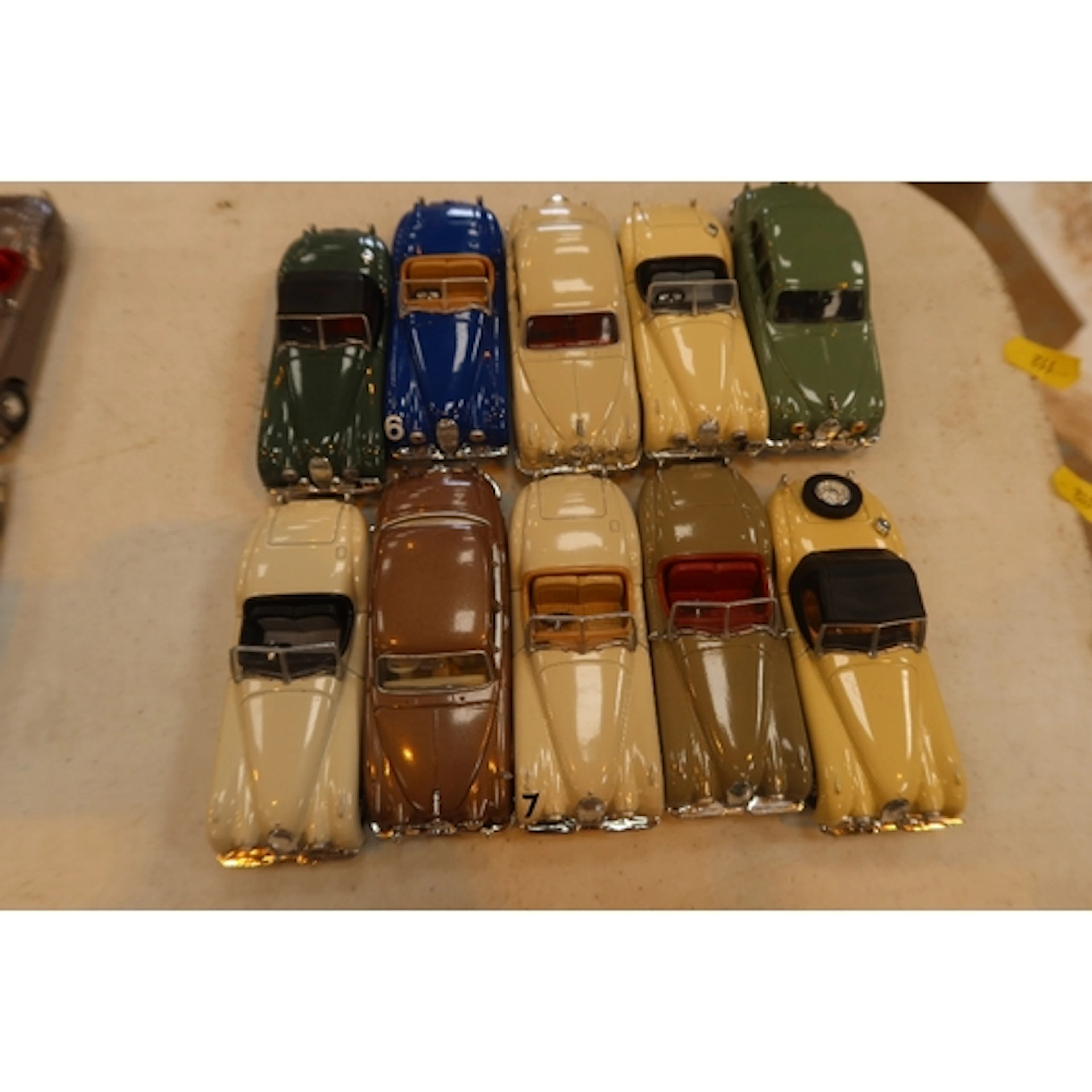 10 Corgi Jaguar models