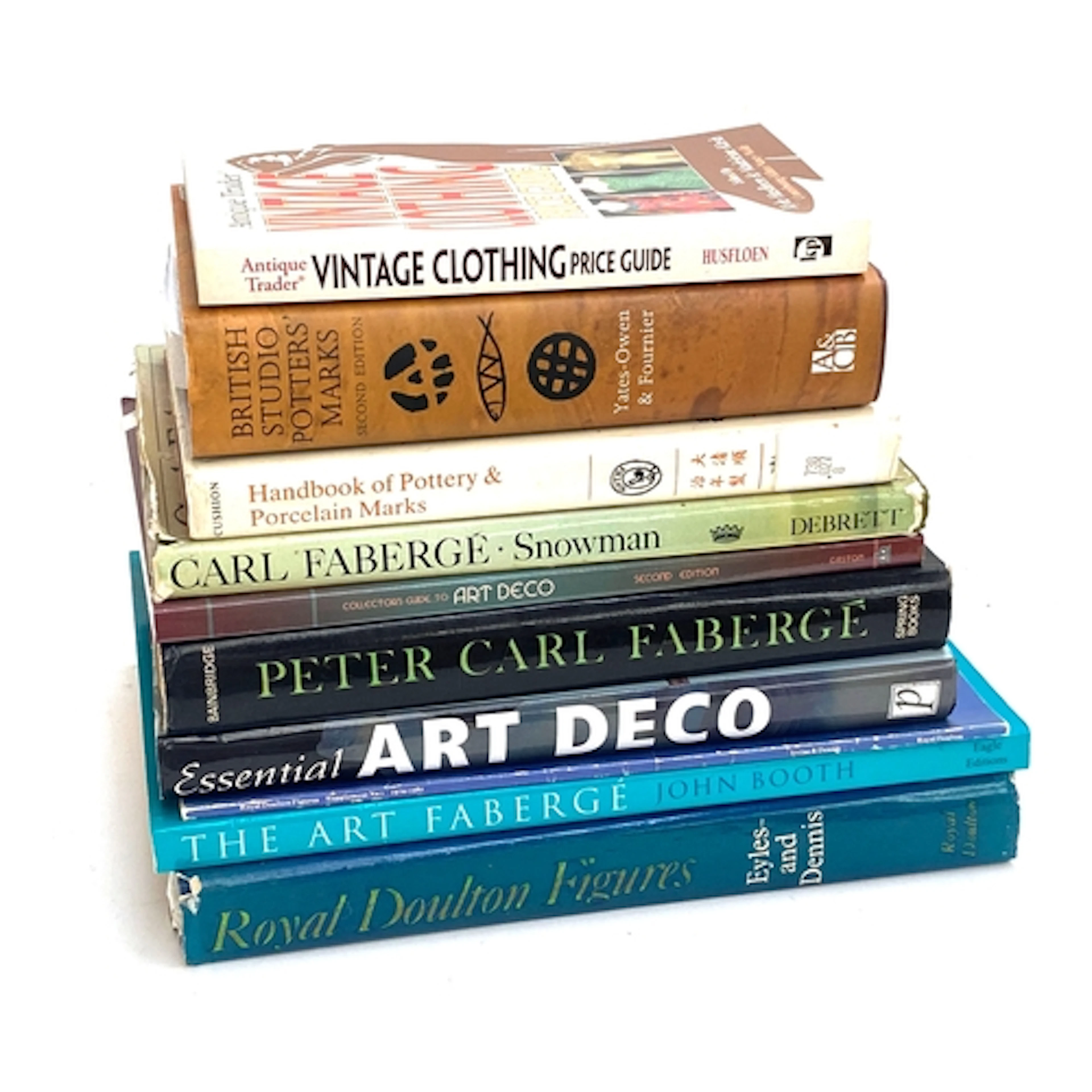 BOOKS, APPLIED ART, JEWELLERY, DESIGN, CERAMICS etc. To inc....