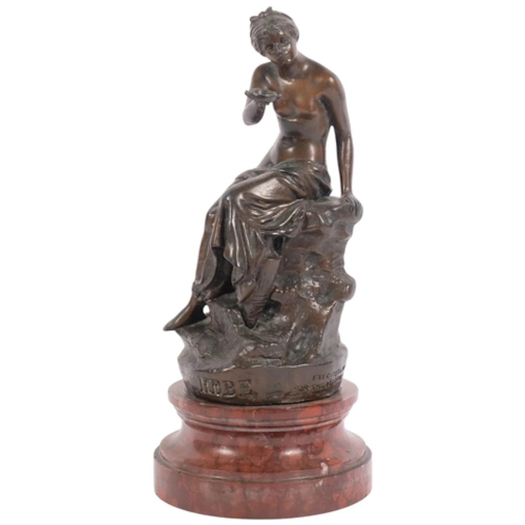 A bronze of Hebe, by Susan Ruth Canton for the Art Union Of ...