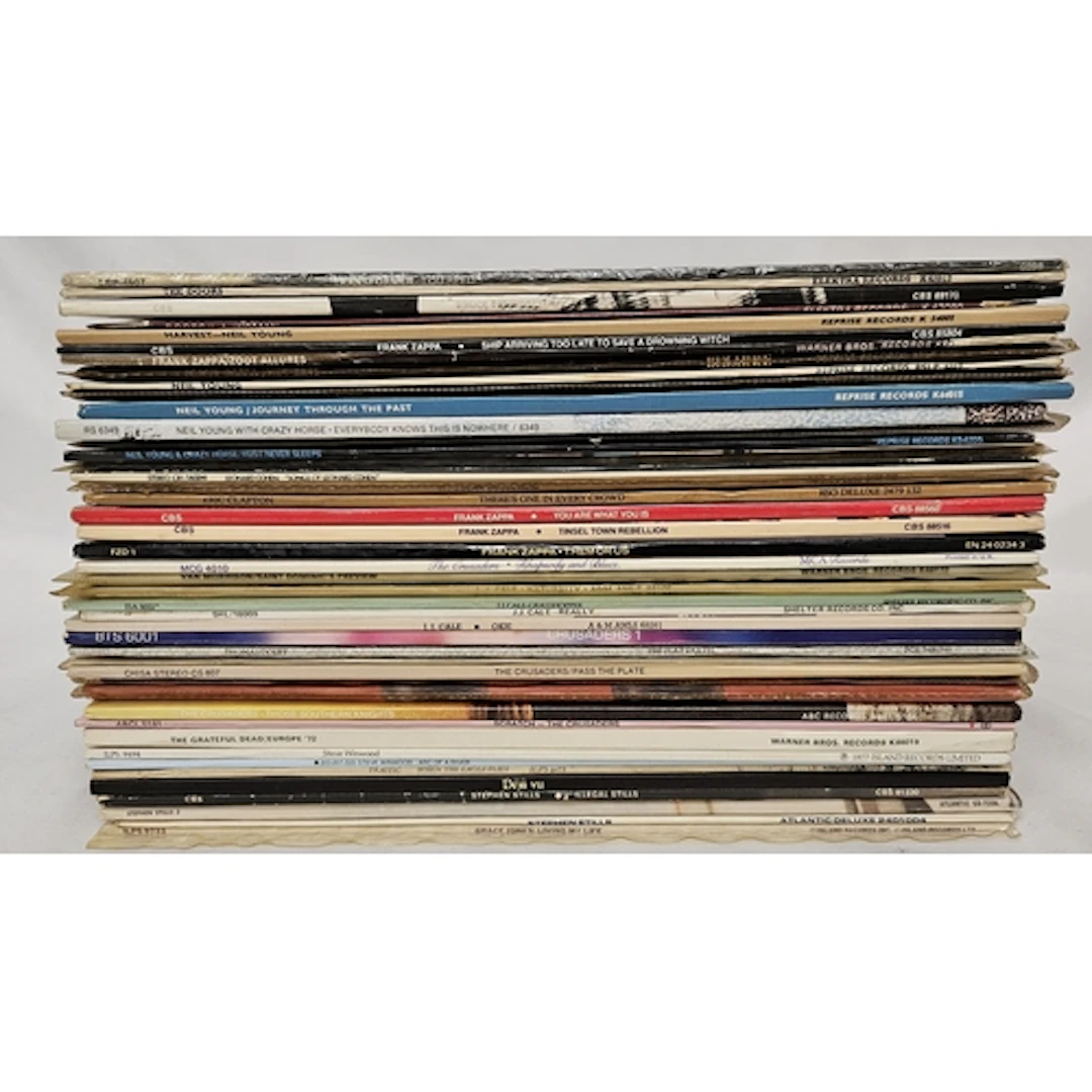 Records/Vinyl incl. Frank Zappa, Eric Clapton, The Doors, Lo...