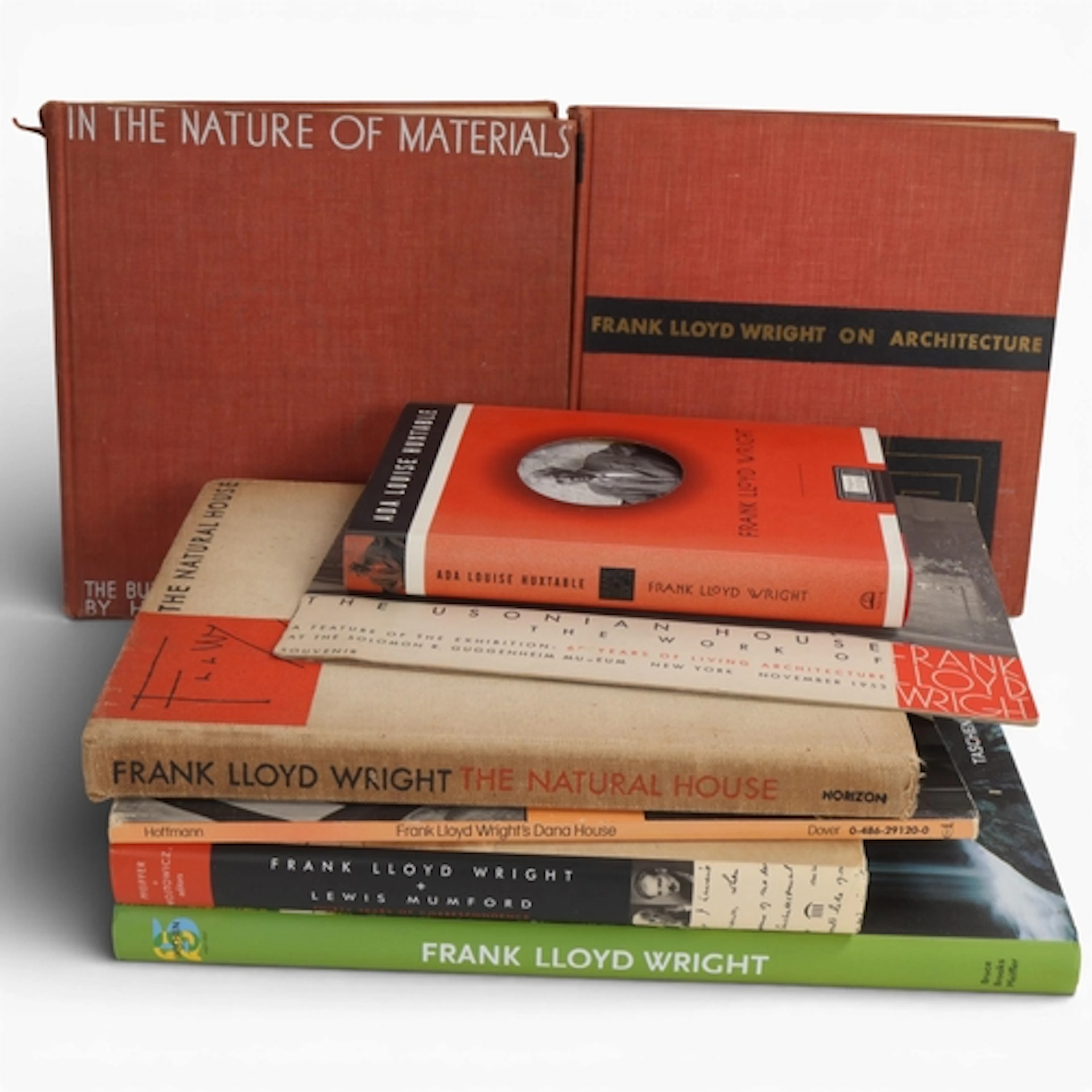 ARCHITECTURE INTEREST - a collection of books on the life an...