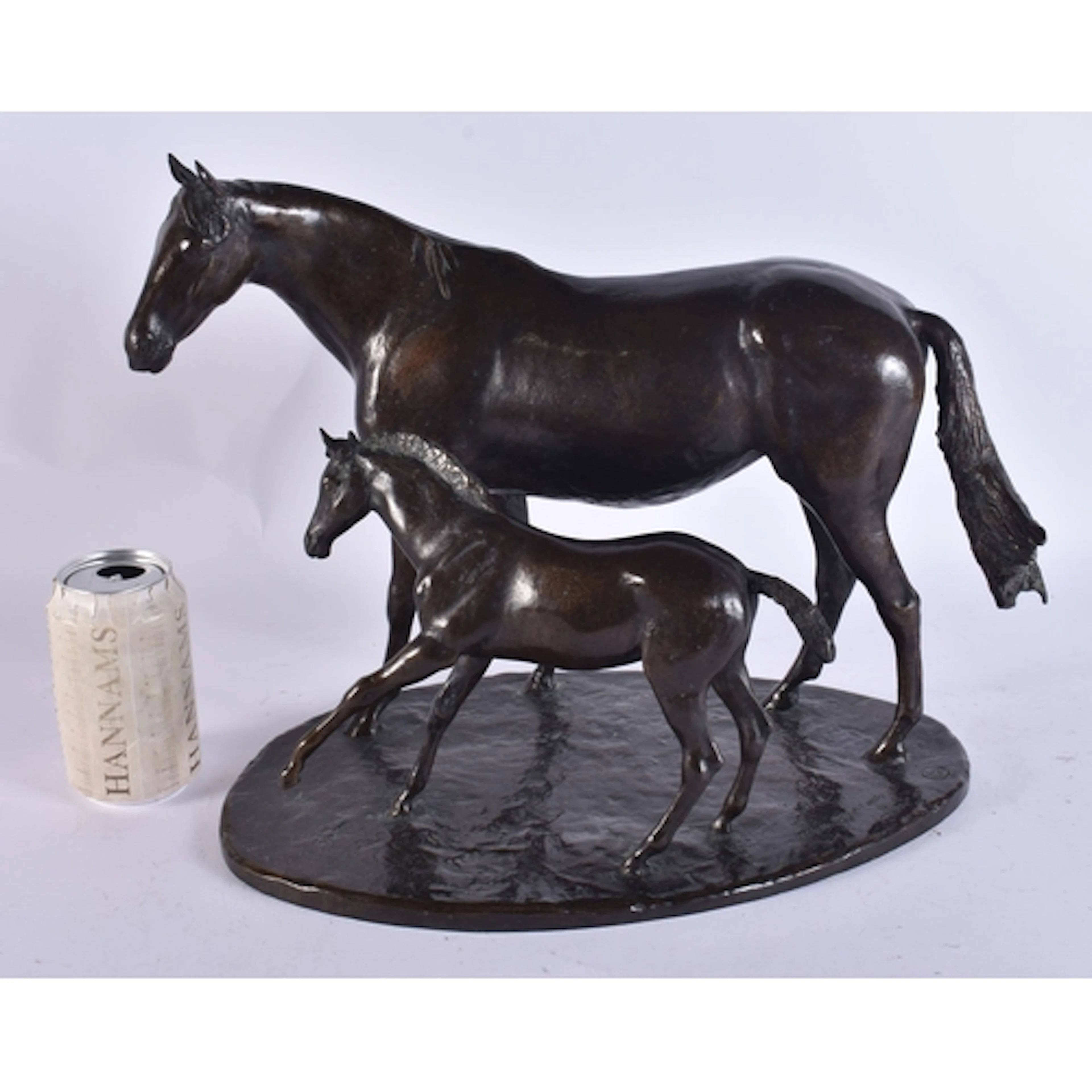 John Skeaping (1901-1980) Bronze, Stallion and foal, 2/10. 4...