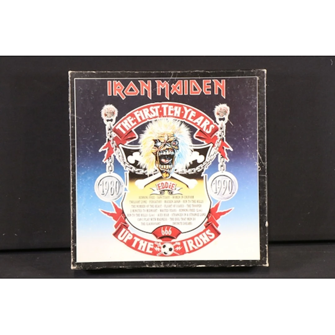 Vinyl - Iron Maiden The First Ten Years Up The Irons box set...