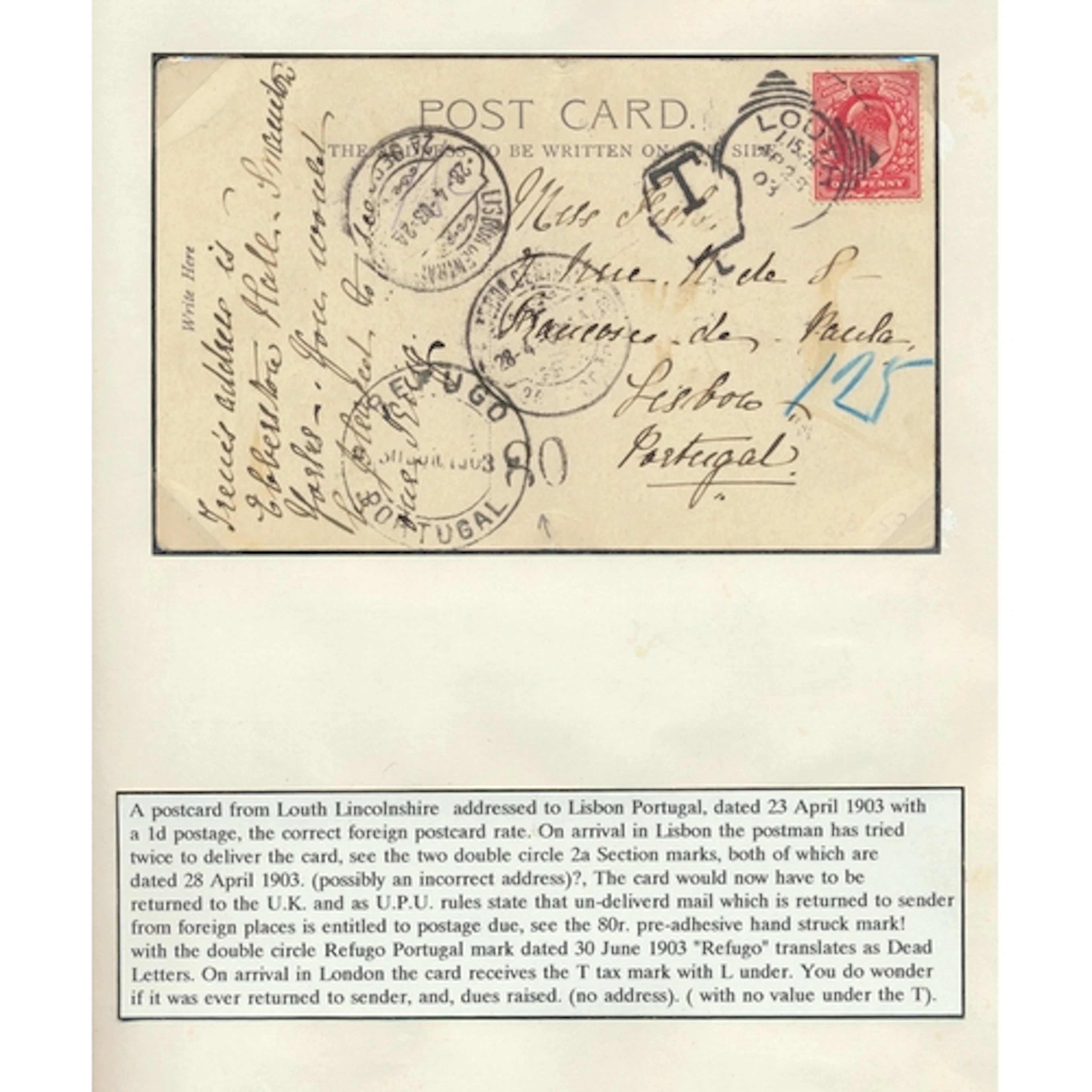 Portugal. A middle-period to modern collection in 18 hingele...