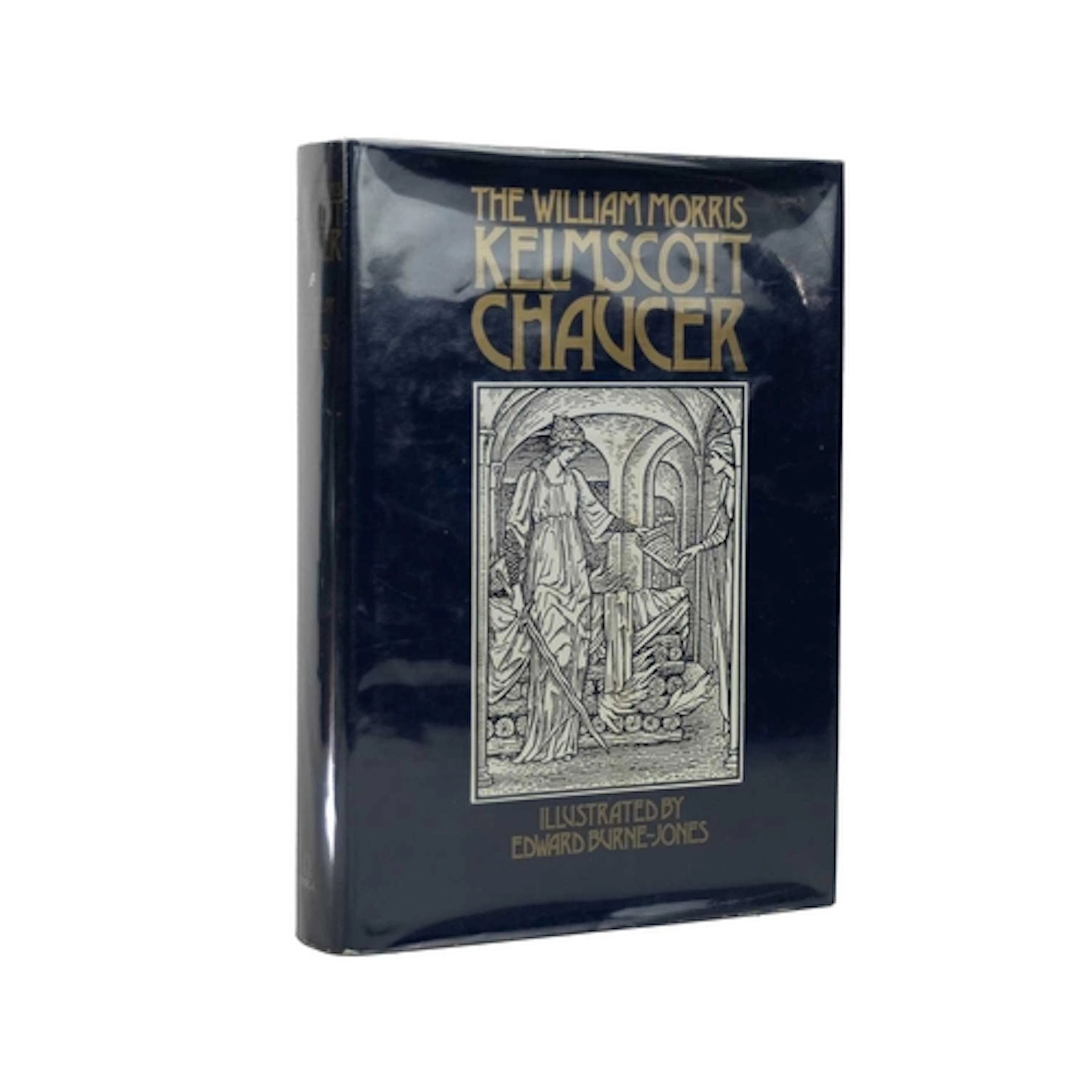 The William Morris Kelmscott Chaucer A facsimile print of th...