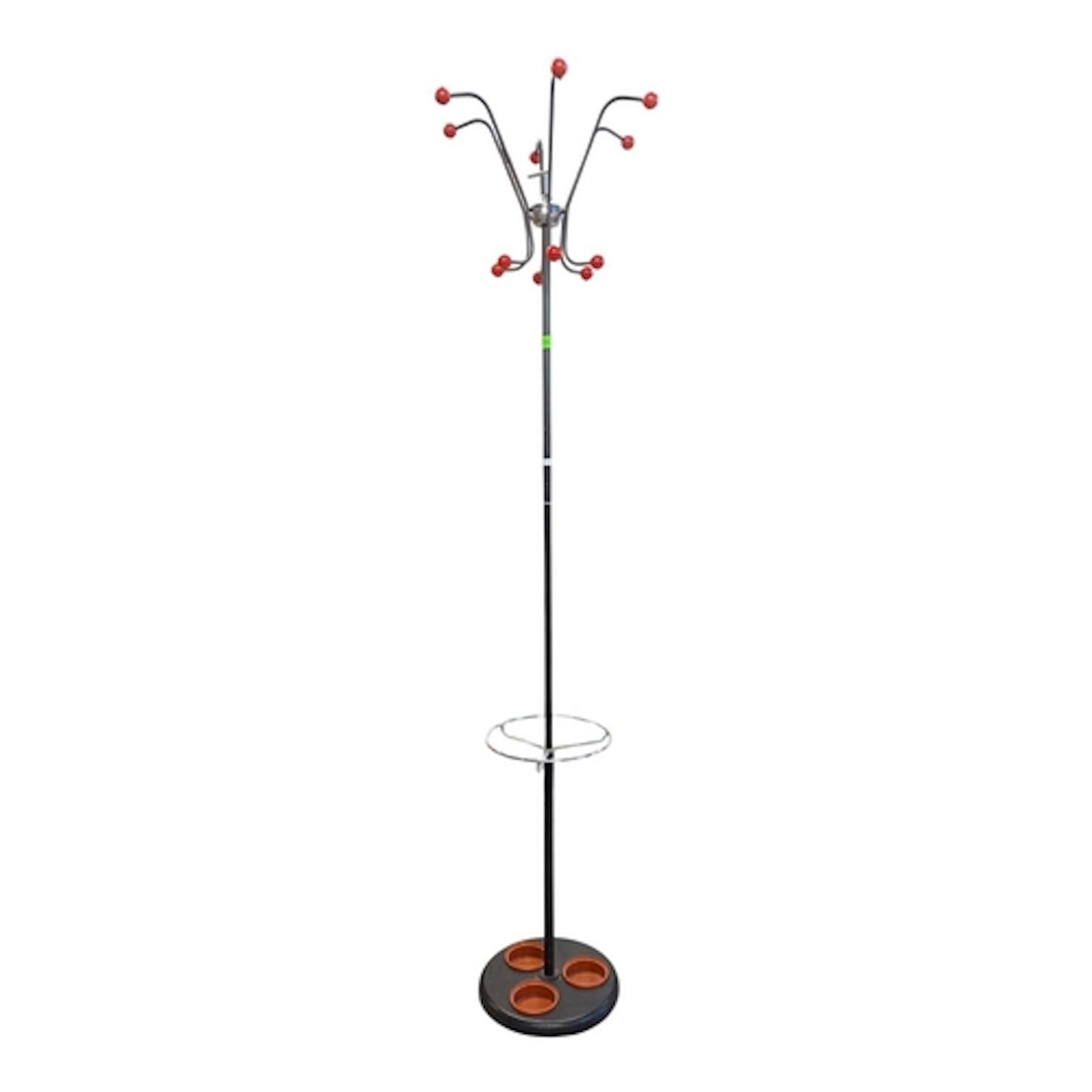 A mid 20th century circa 1960s sputnik style coat stand. The...
