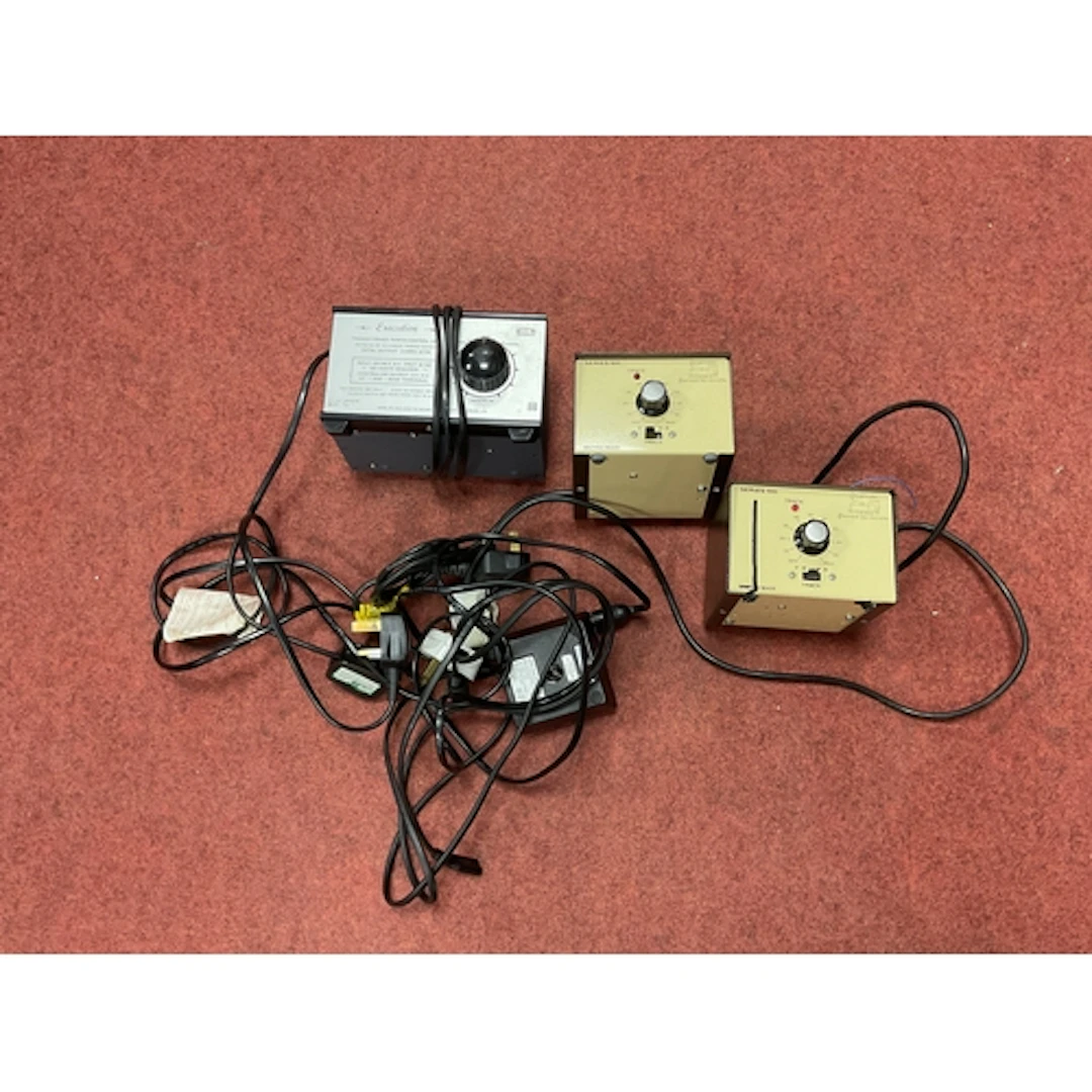 Three pieces of model railway control equipment by Gaugemast...