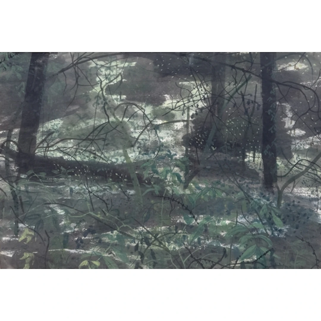 HAROLD CHEESMAN (1915-1982): LANDSCAPE Pastel on paper. 48cm...