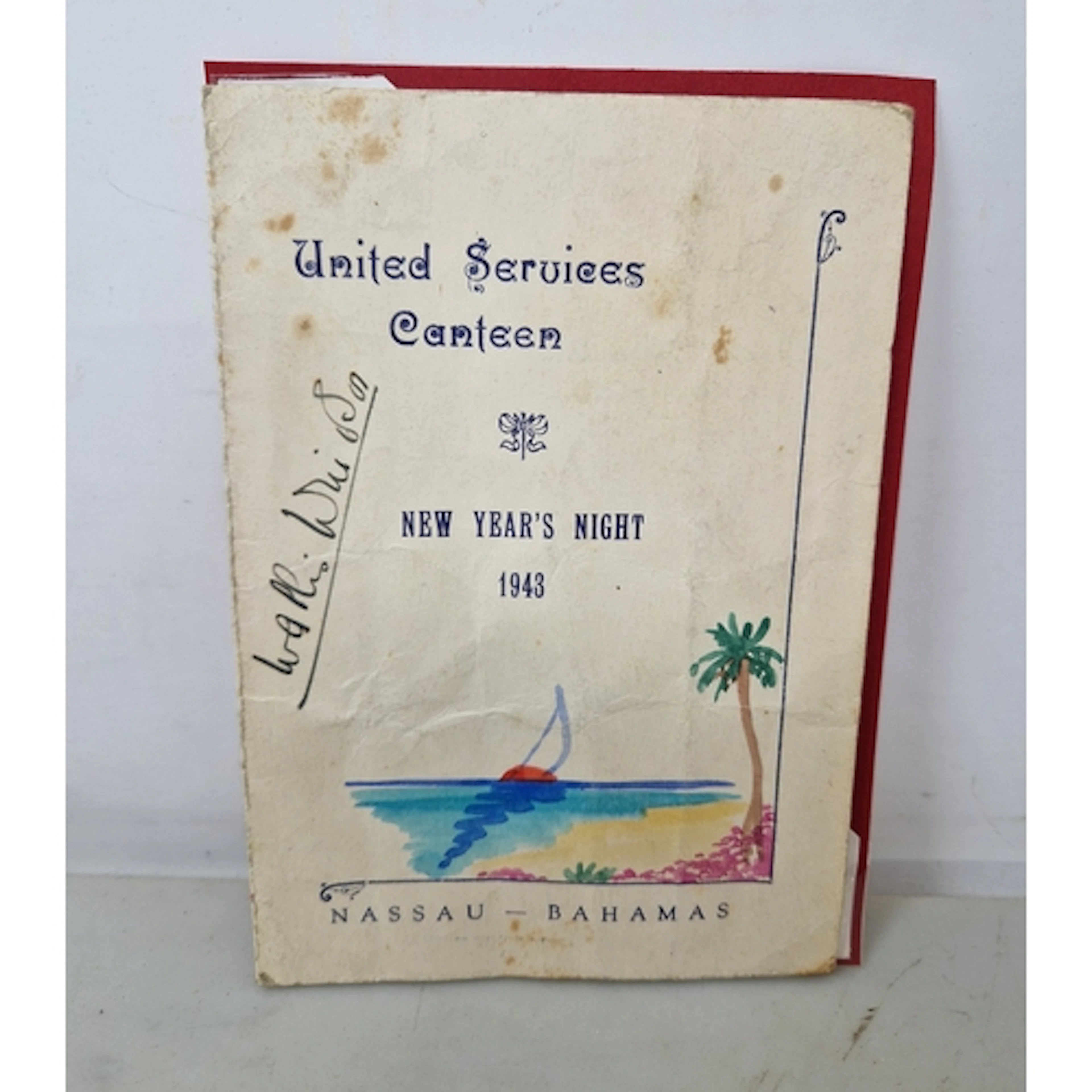 A United Services Canteen, New Years Night 1943 Nassau , Bah...
