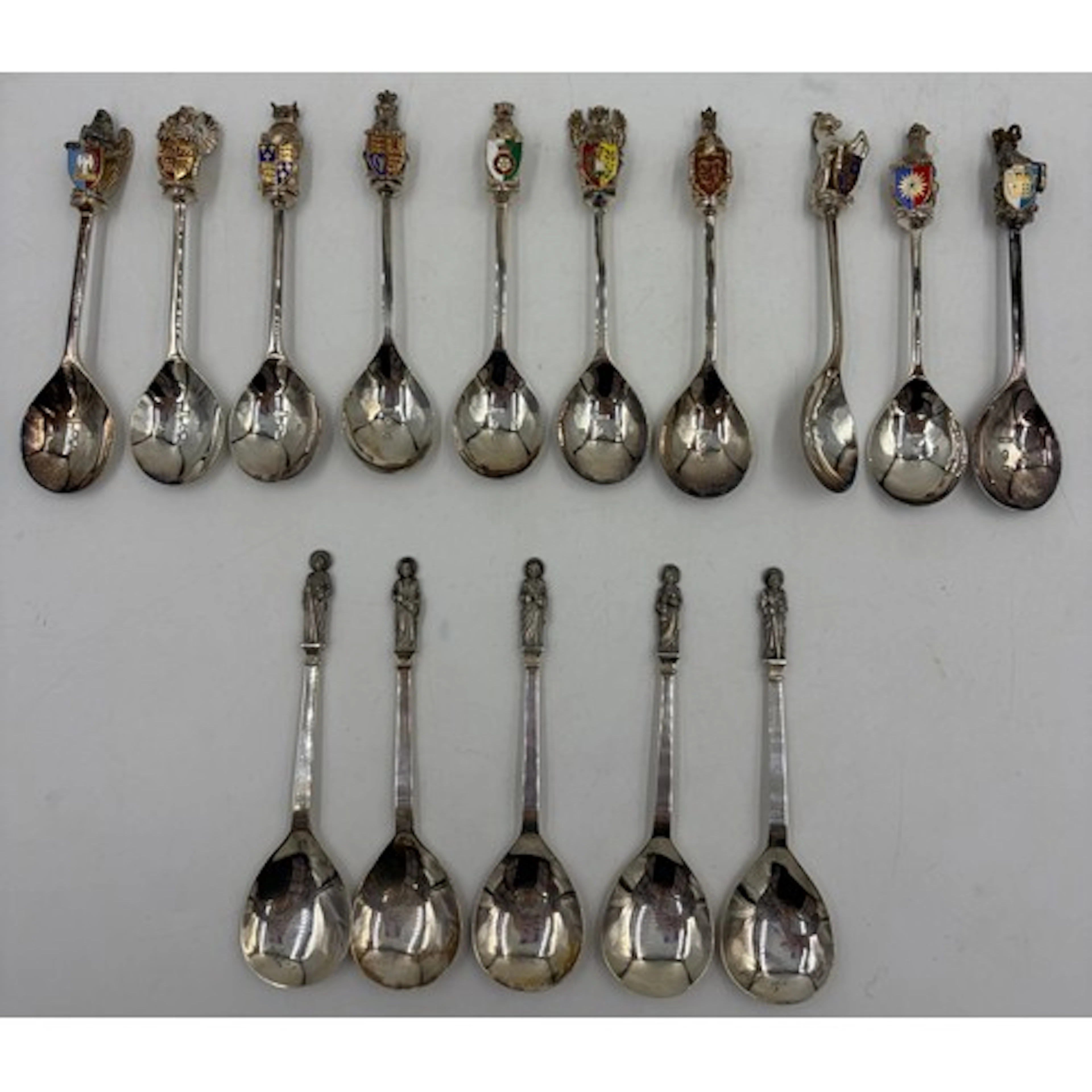 Collection of Silver Jubilee Royal Commemorative spoons cons...