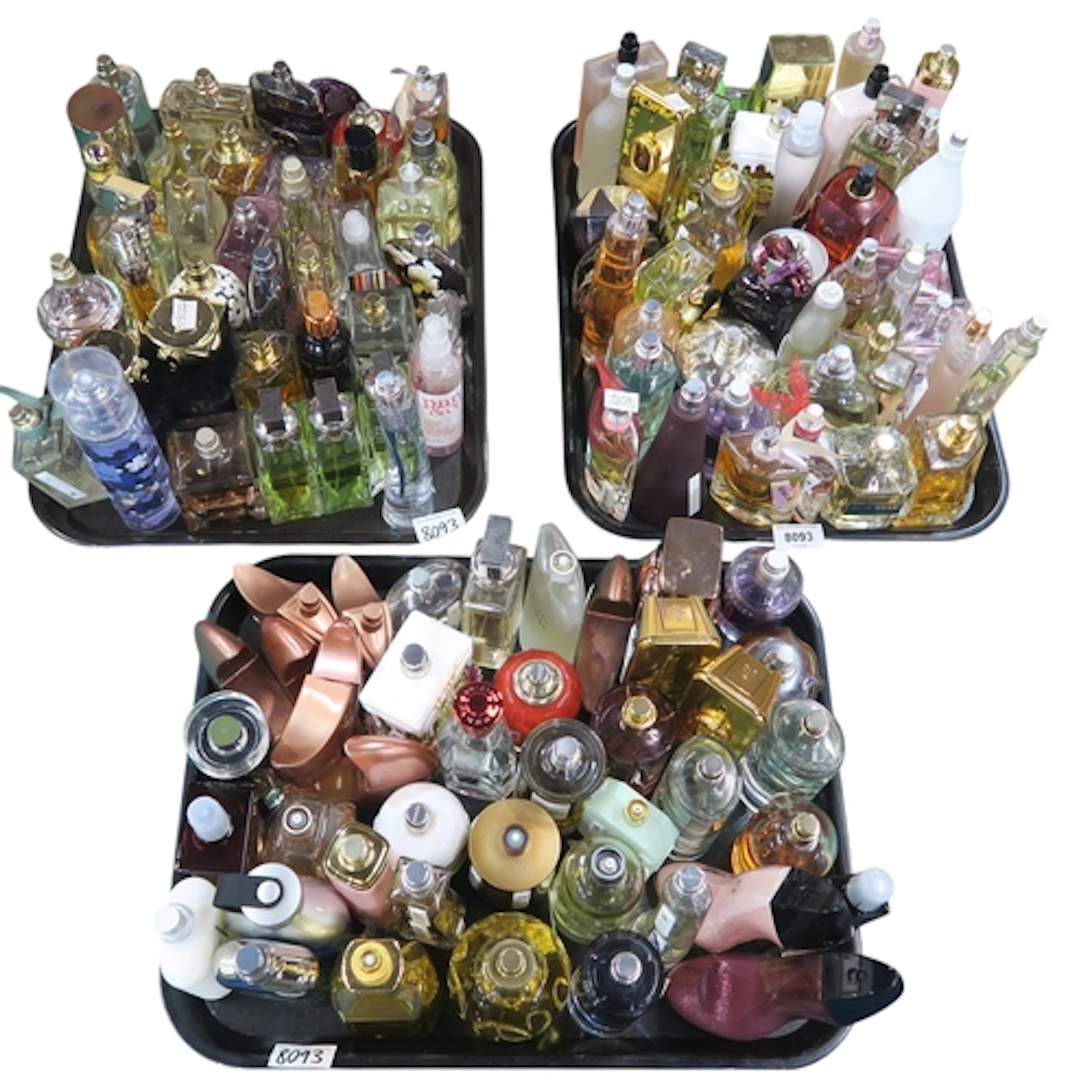 A collection of mainly ladies perfumes to include Giorgio Ar...