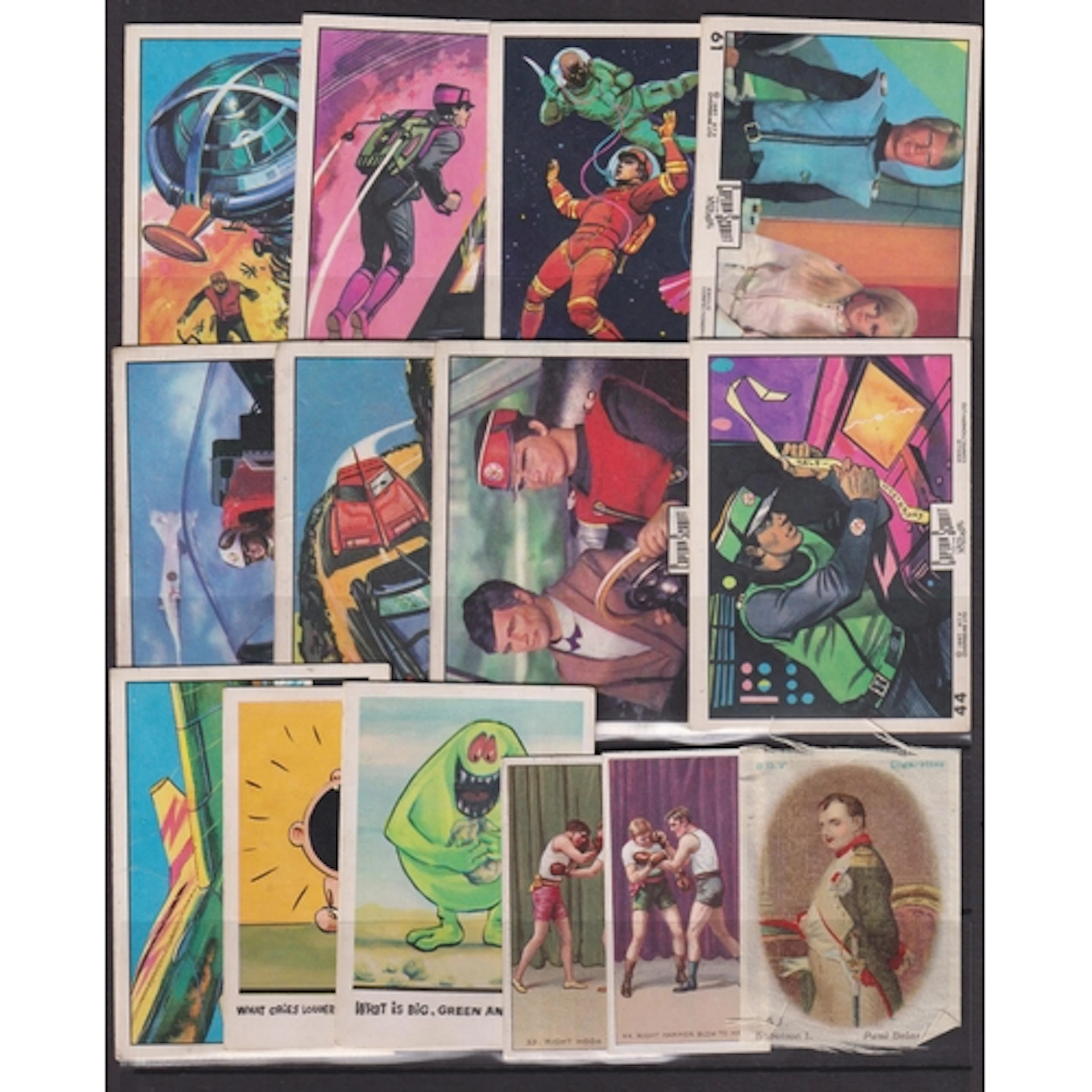 A collection of UK Cigarette Cards and Tea cards in two albu...