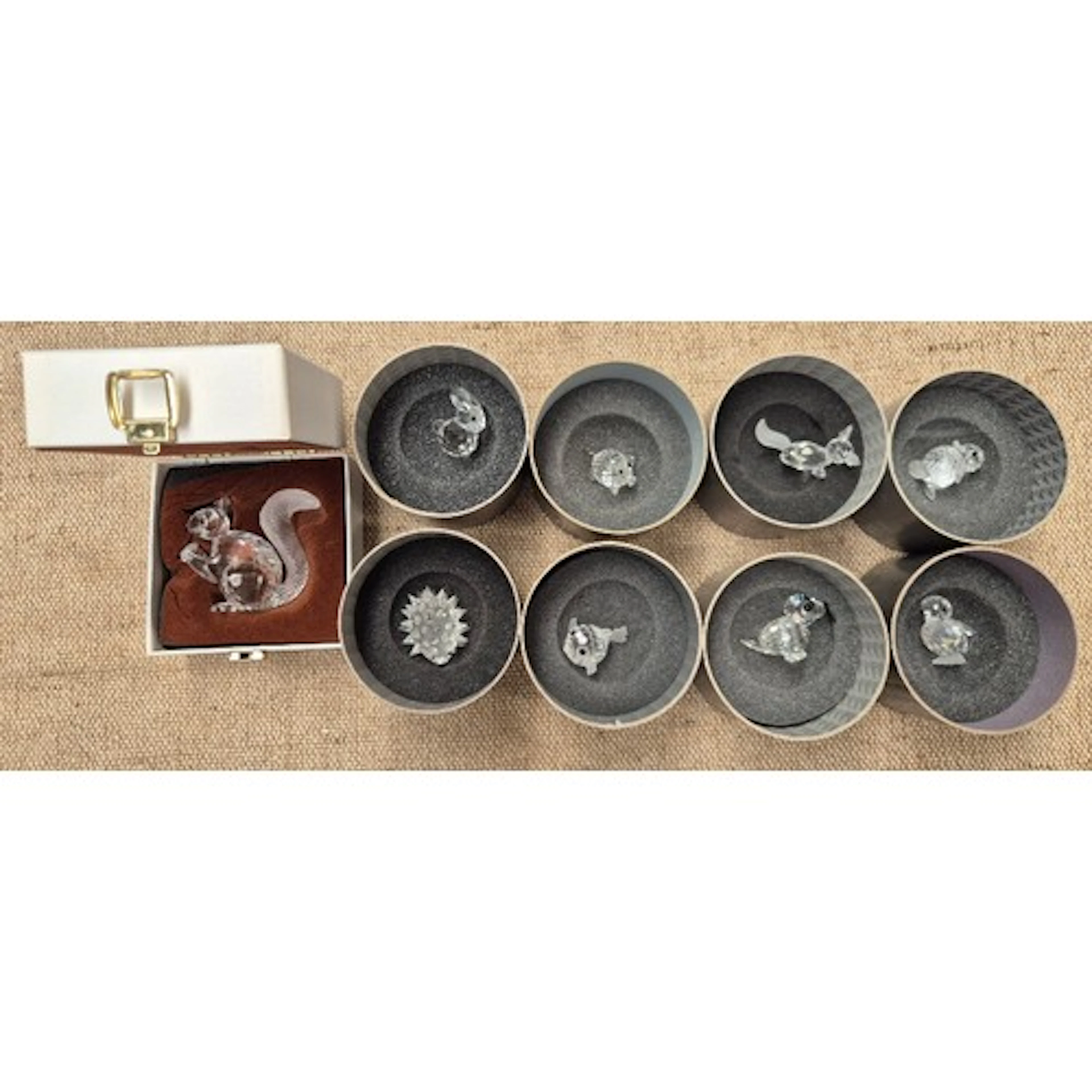 9 Swarovski crystal ornaments - SCS Crystal 10th Anniversary...