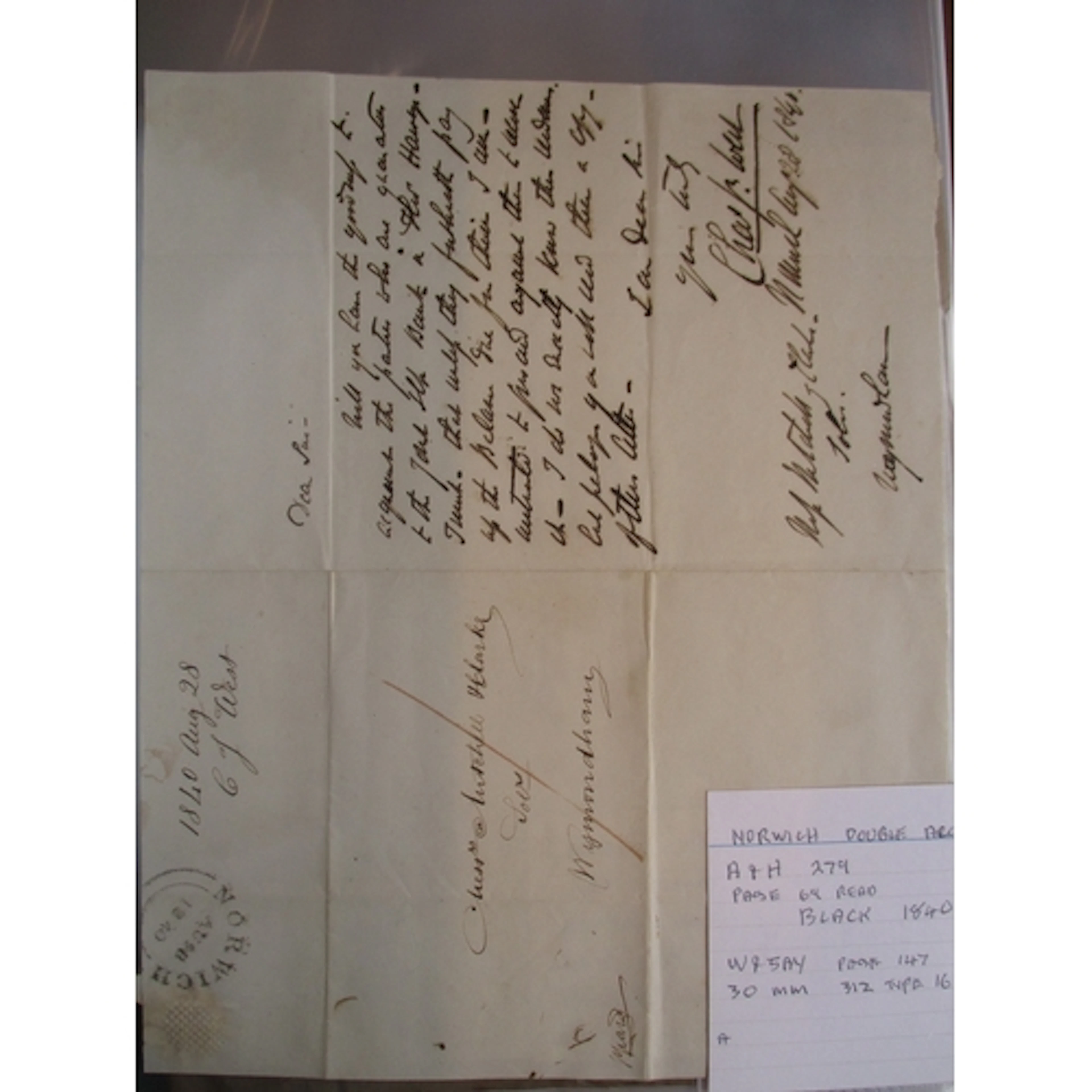 Postal History. A collection of GB pre-stamp entires and wra...