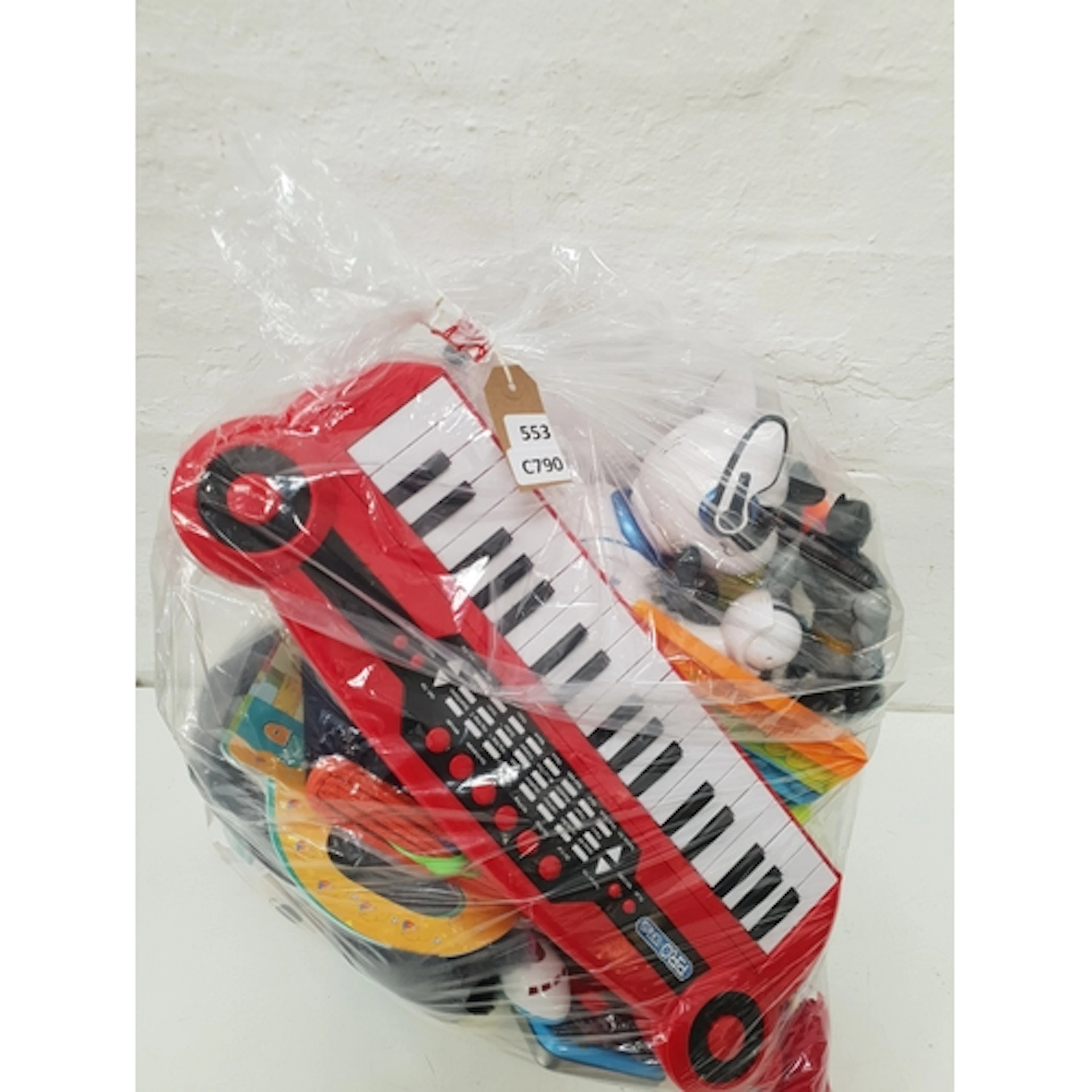 ONE BAG OF TOYS
